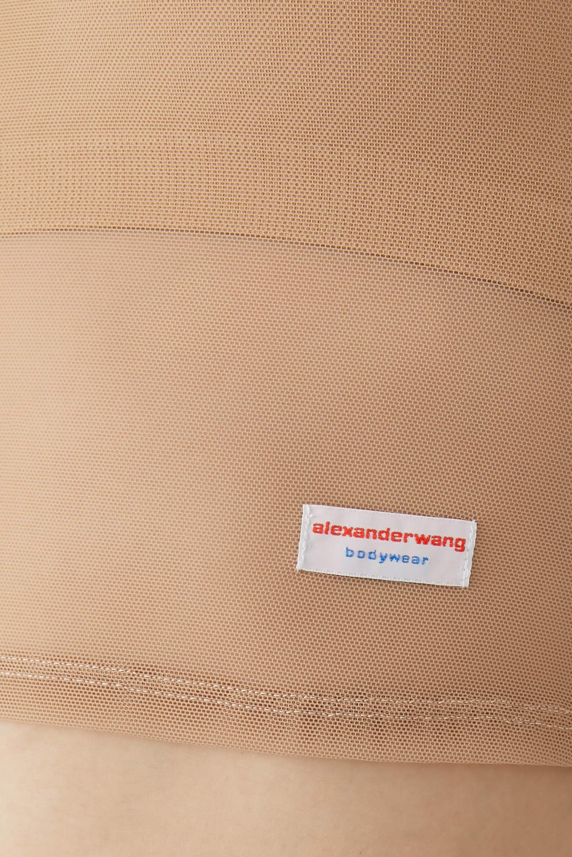 Mesh Long Sleeves Top