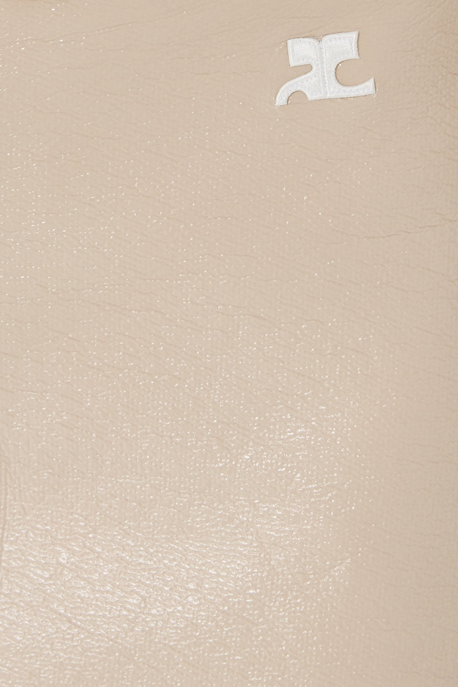Reedition Vinyl Mini Skirt