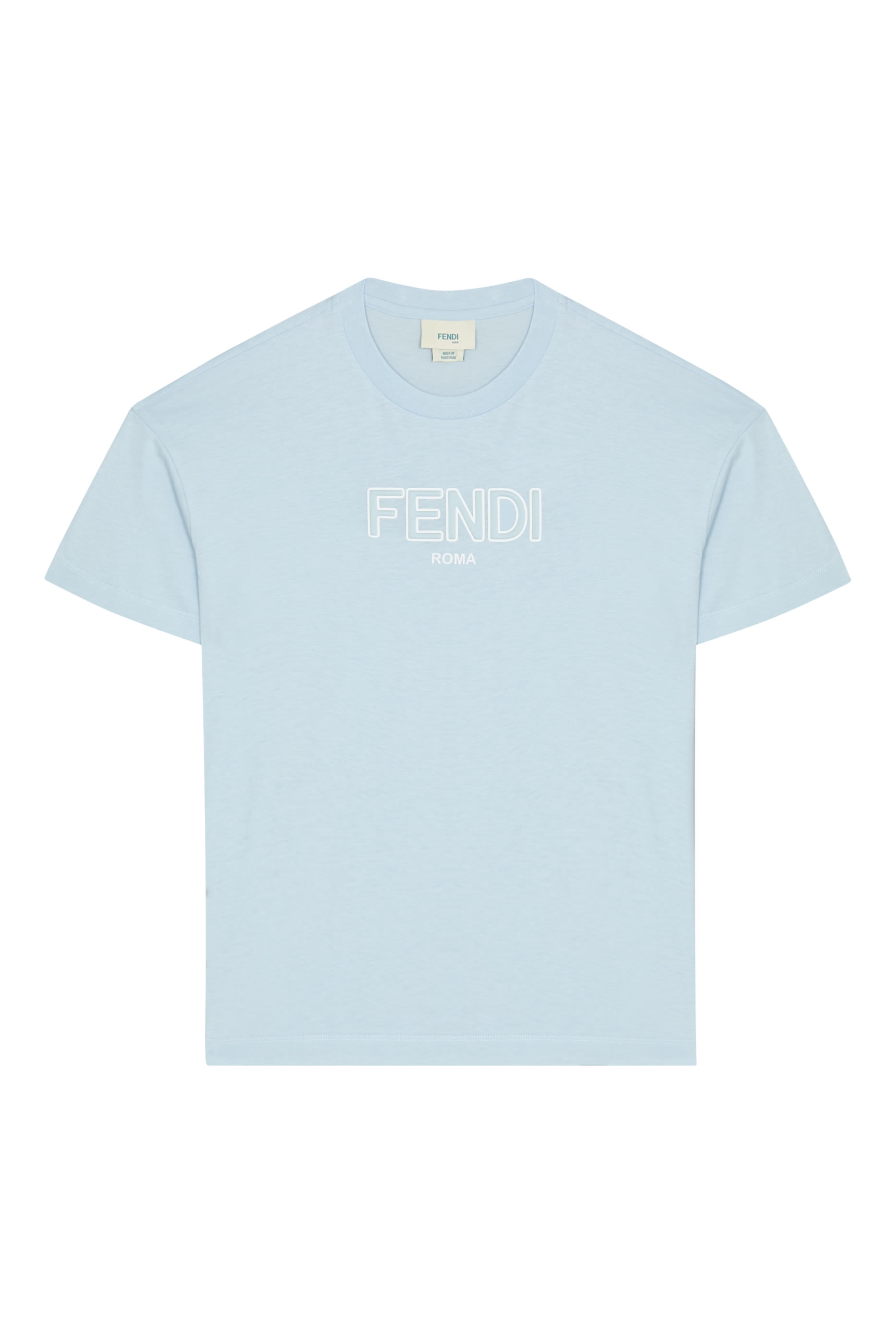 Kids Logo Cotton T-Shirt 