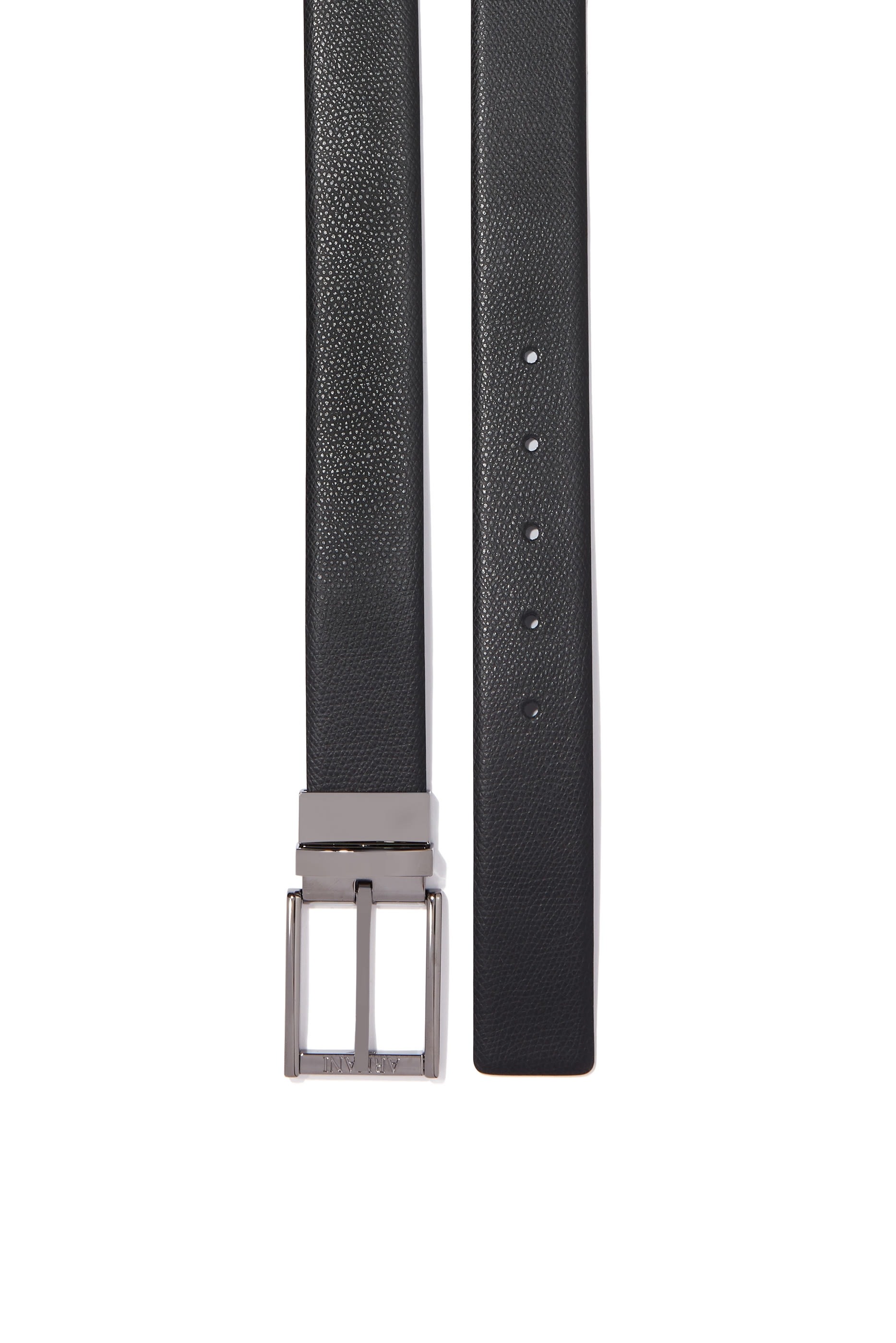 Reversible Leather Buckle Belt