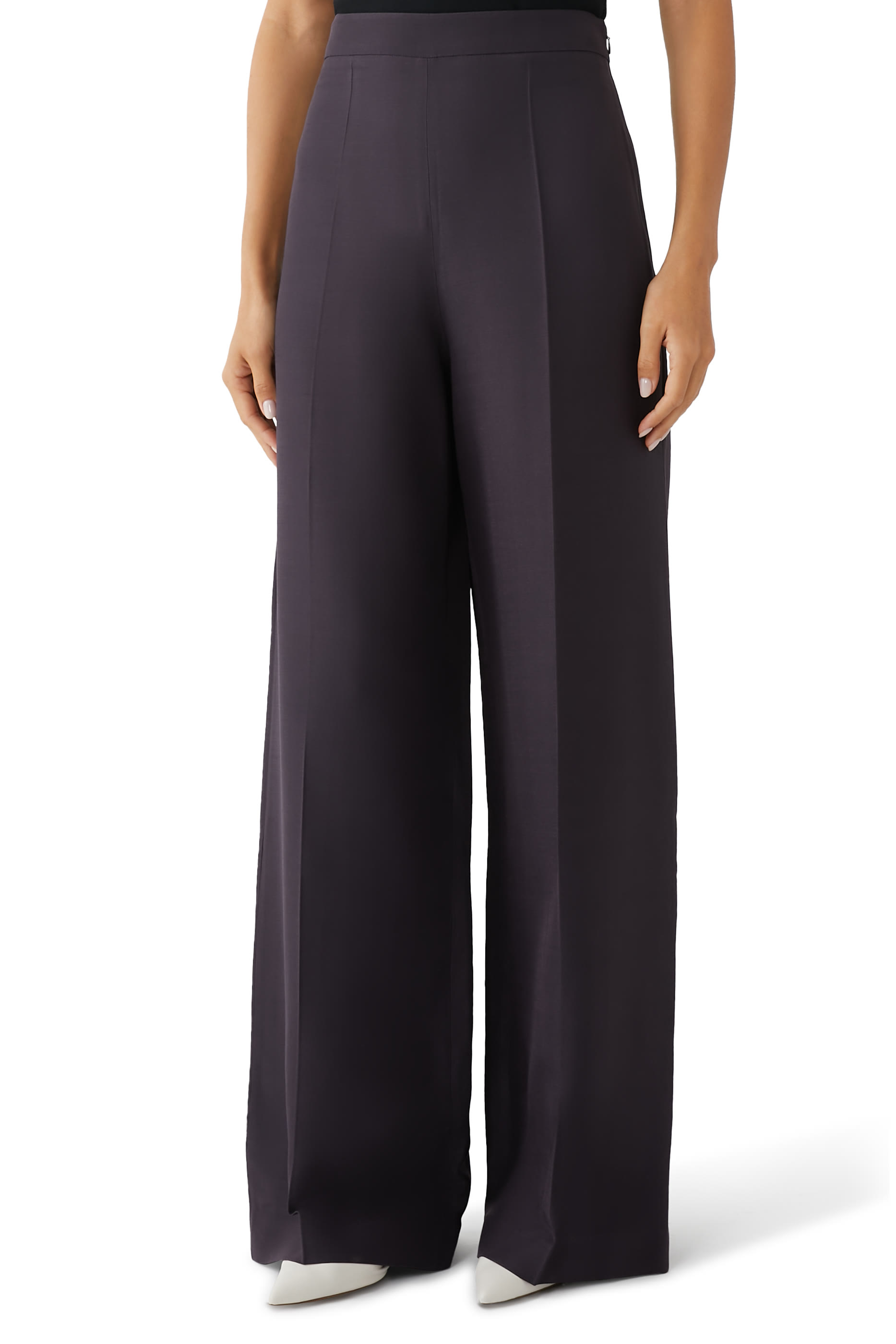 Alane Evening Silk Blend Trousers