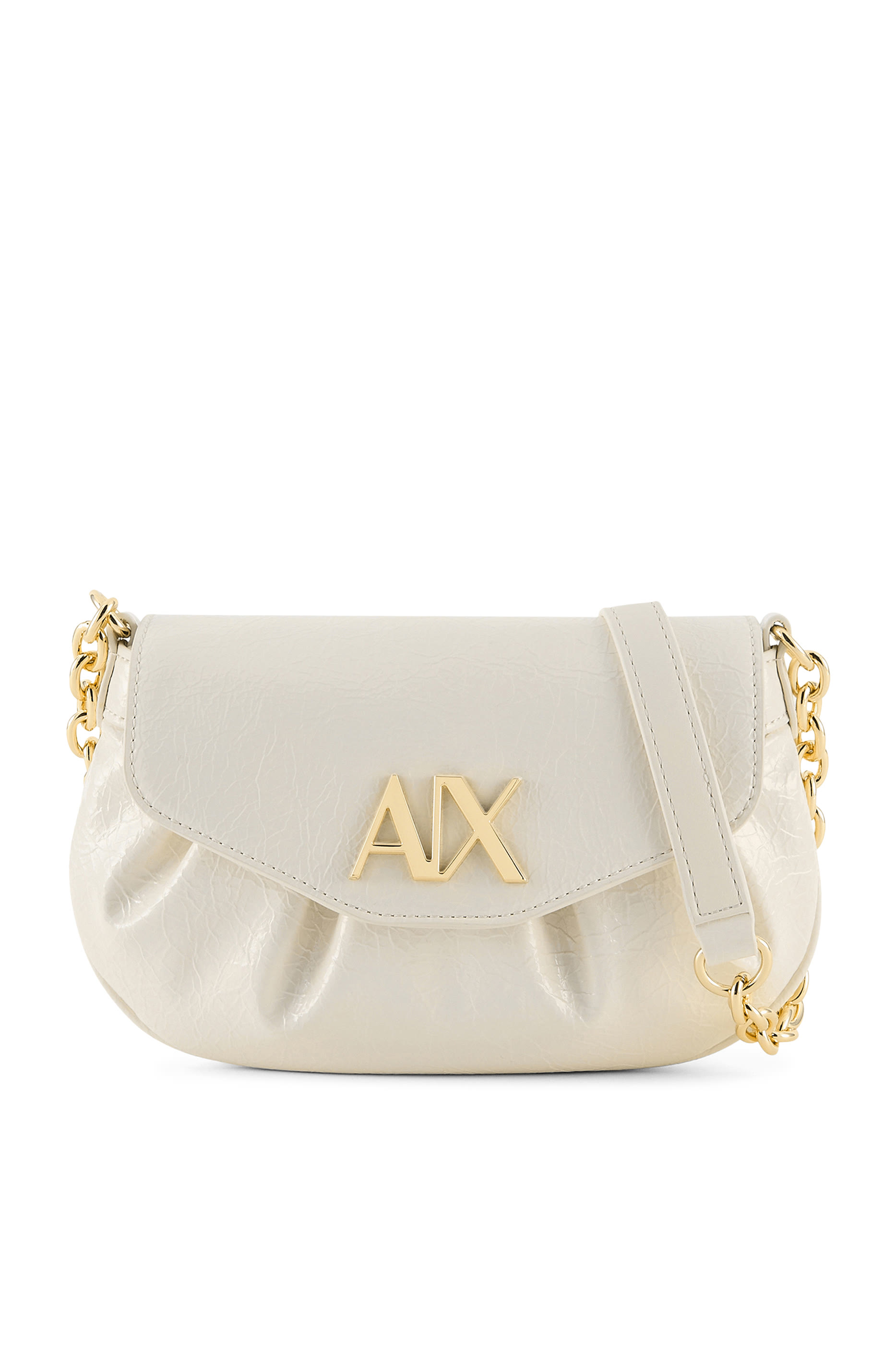 Paige AX Logo Chain Mini Crossbody Bag