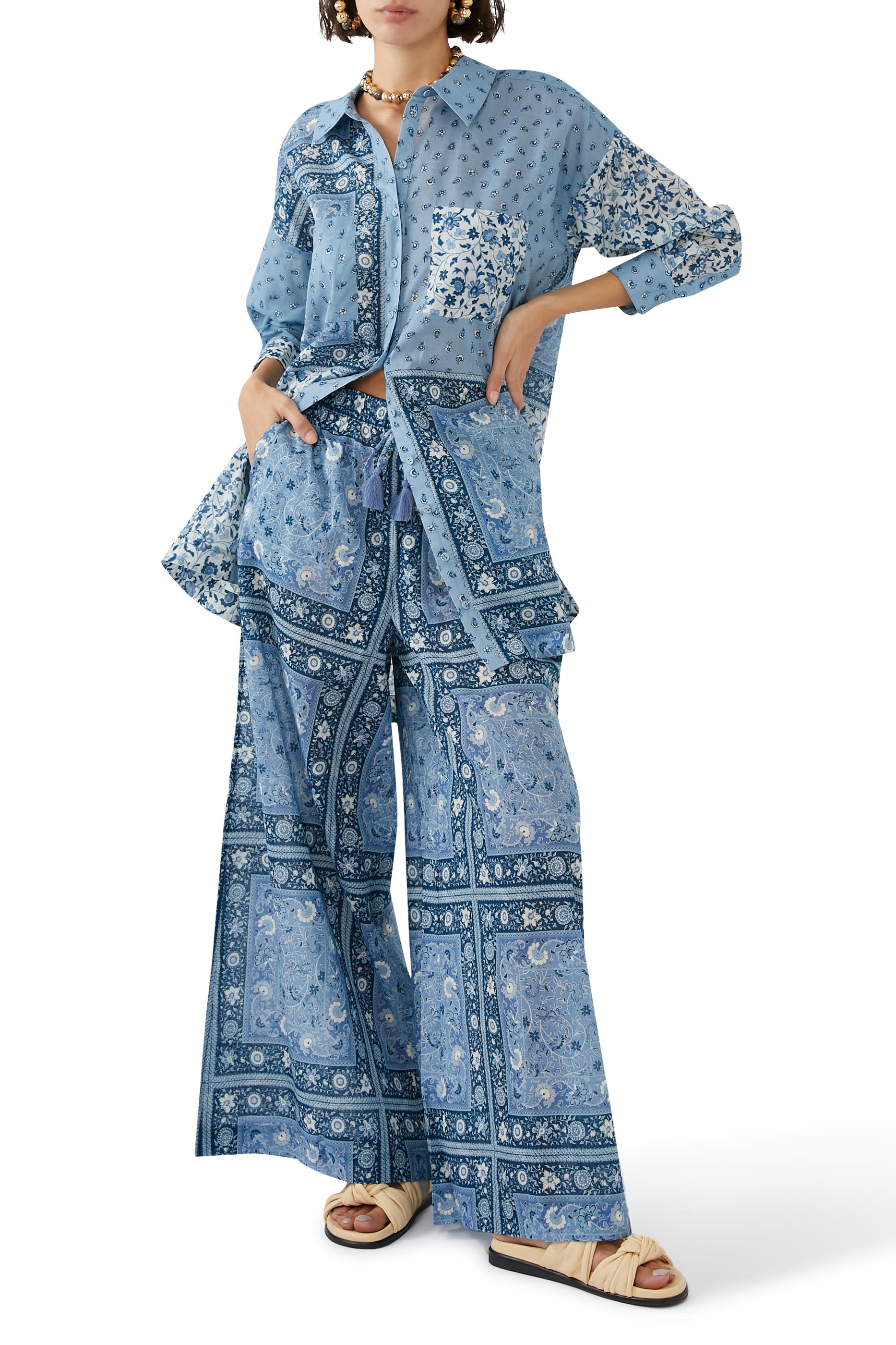 Sunshine Bandit Wide-Leg Pants