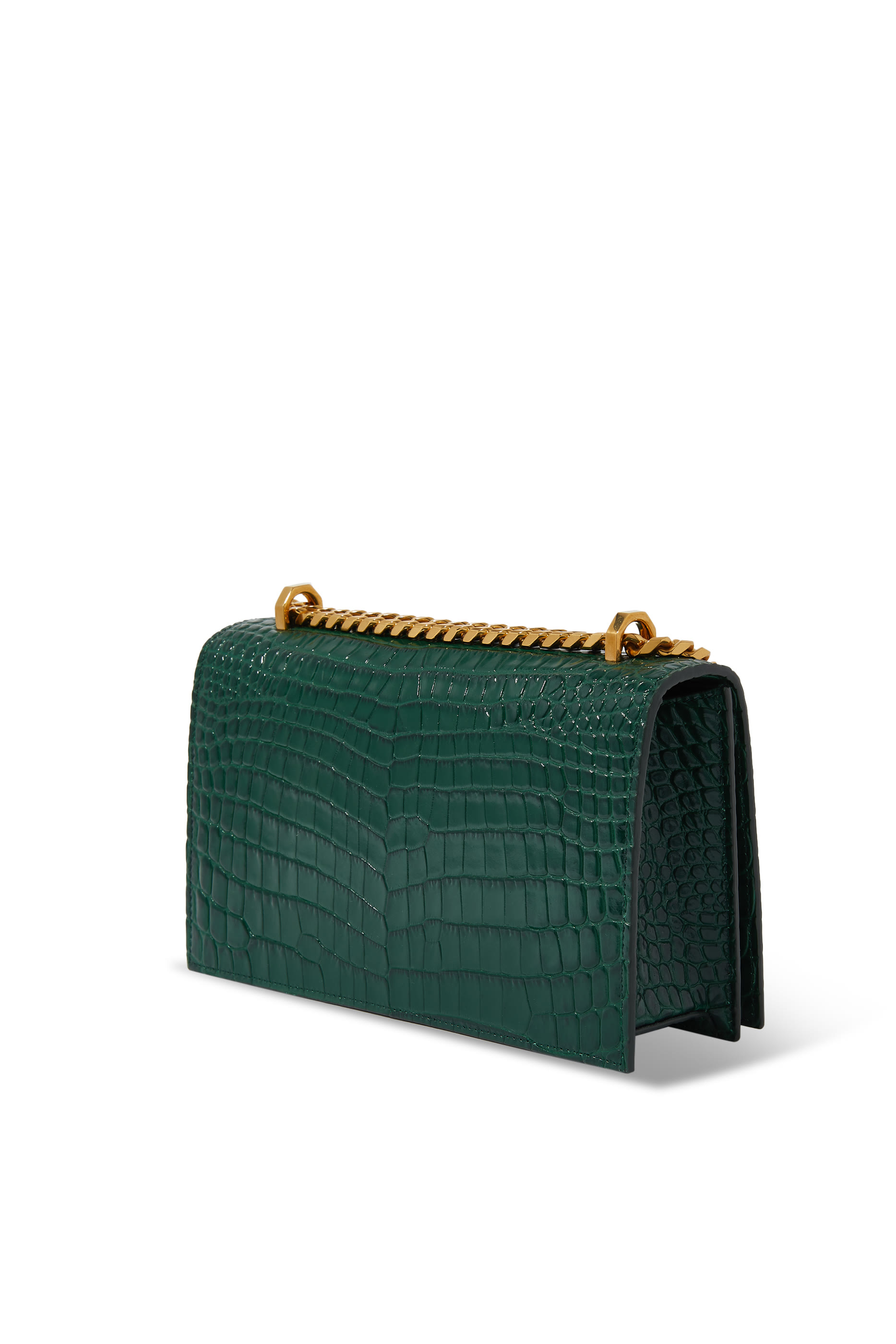 Jewelled Leather Satchel