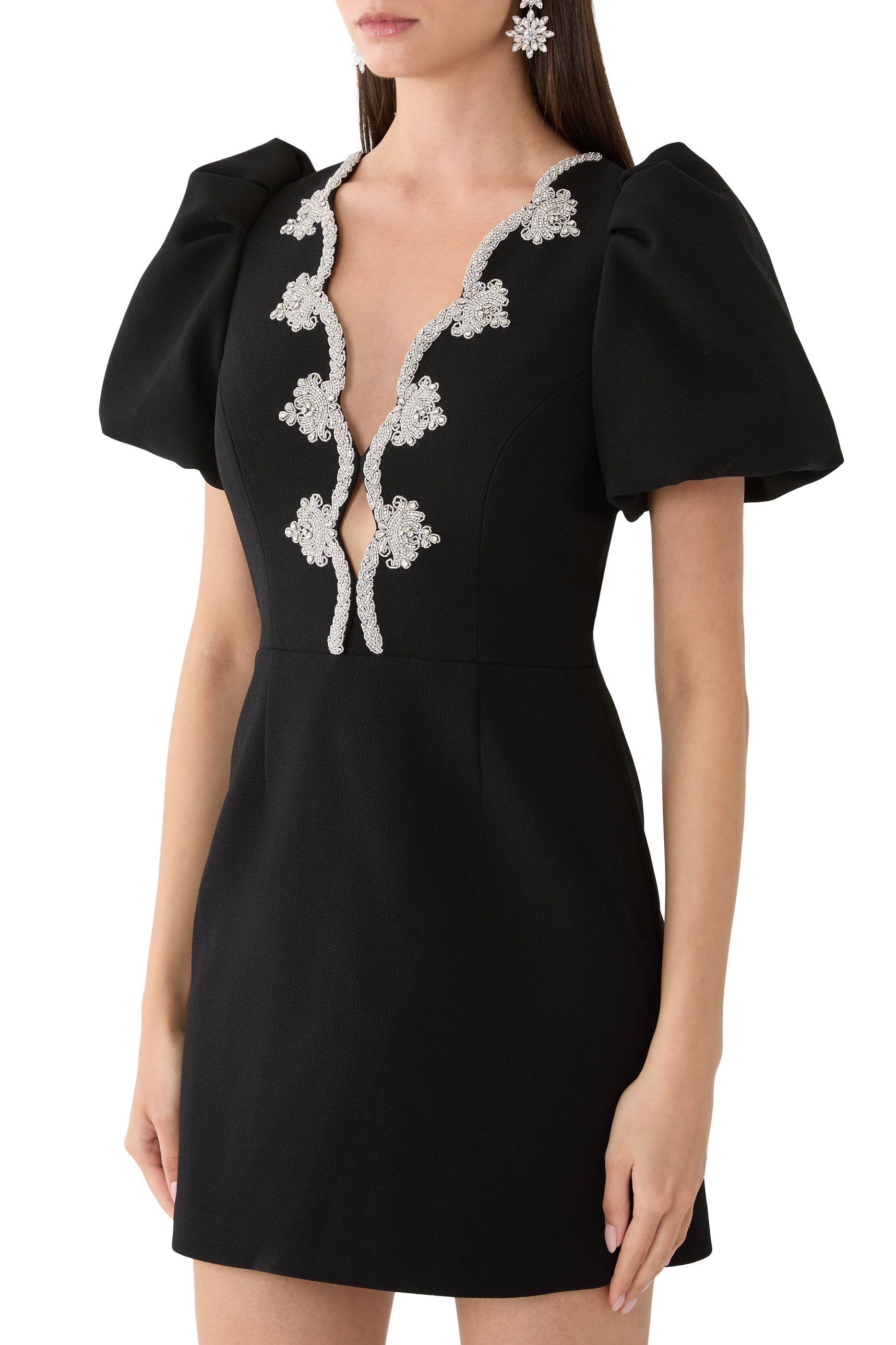 Harlynn Puff Sleeve Mini Dress