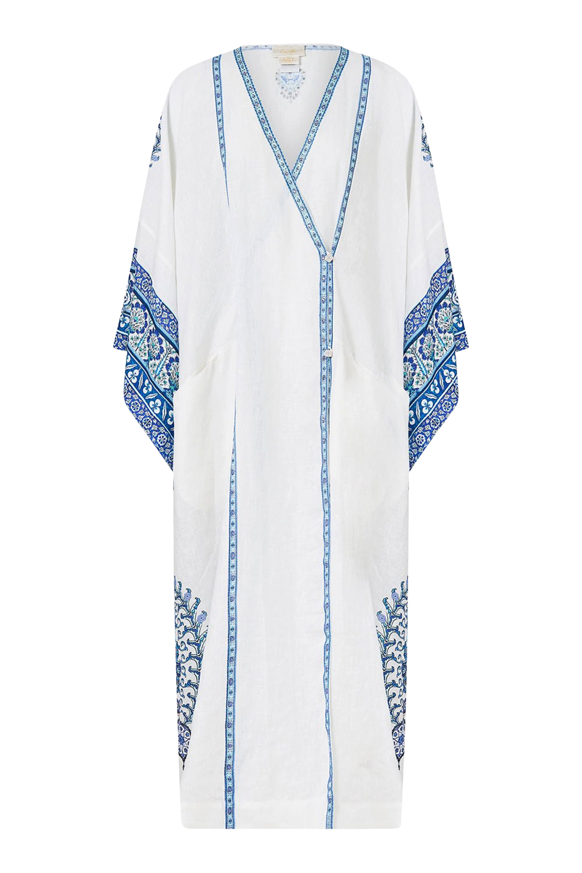 Isnik Lullaby Panelled Wrap Kaftan 