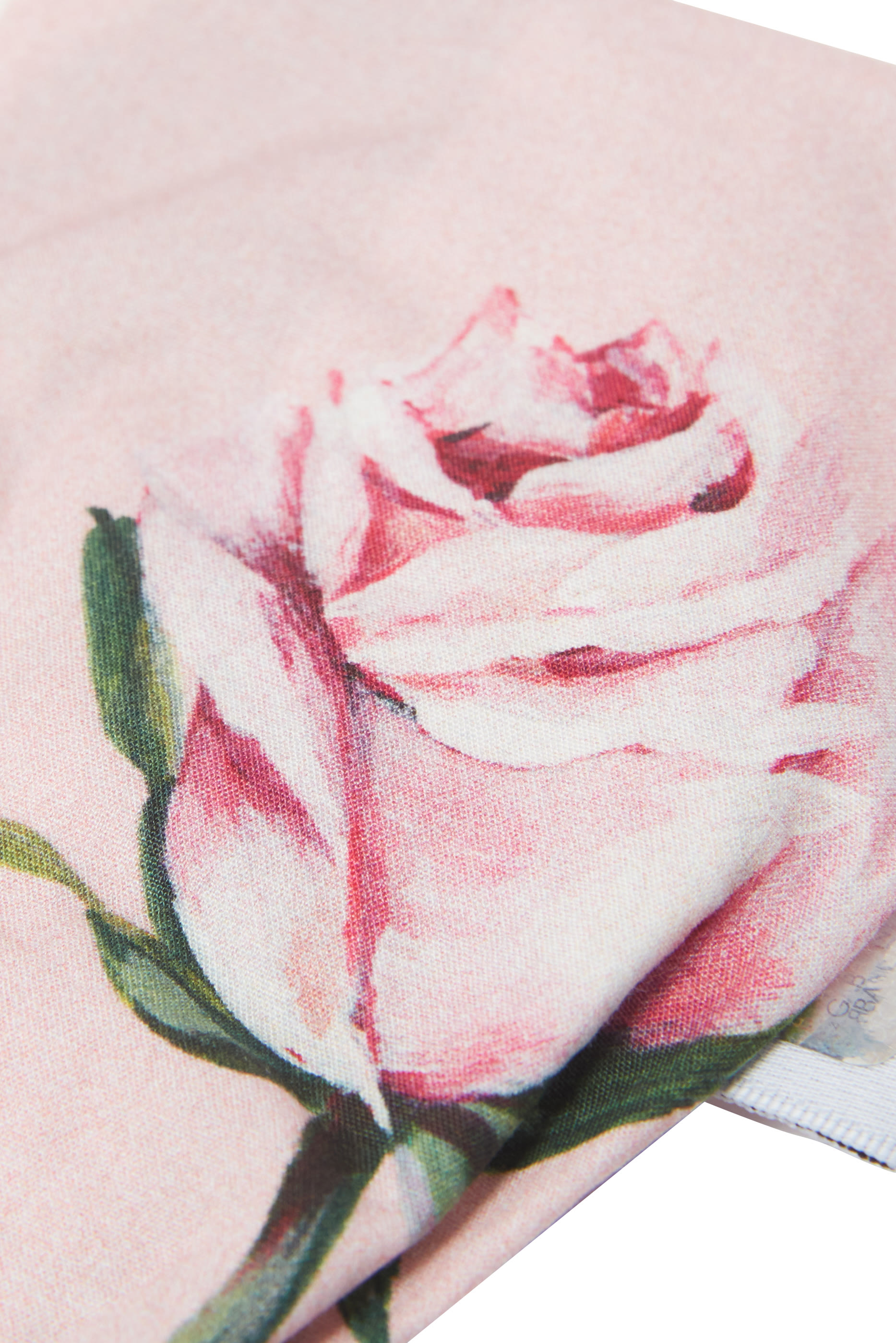 Kids Rose Print Poplin Headband