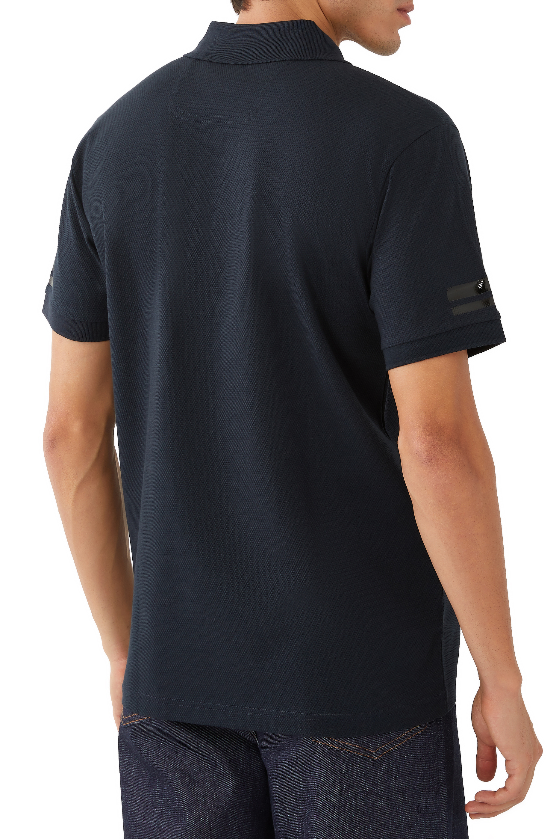Stretch-Cotton Piqu&eacute; Polo Shirt