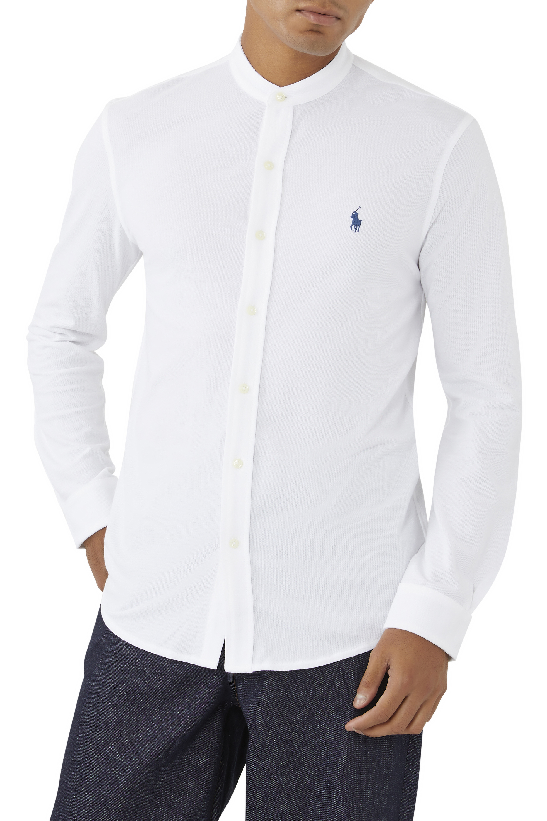 Mandarin Collar Shirt