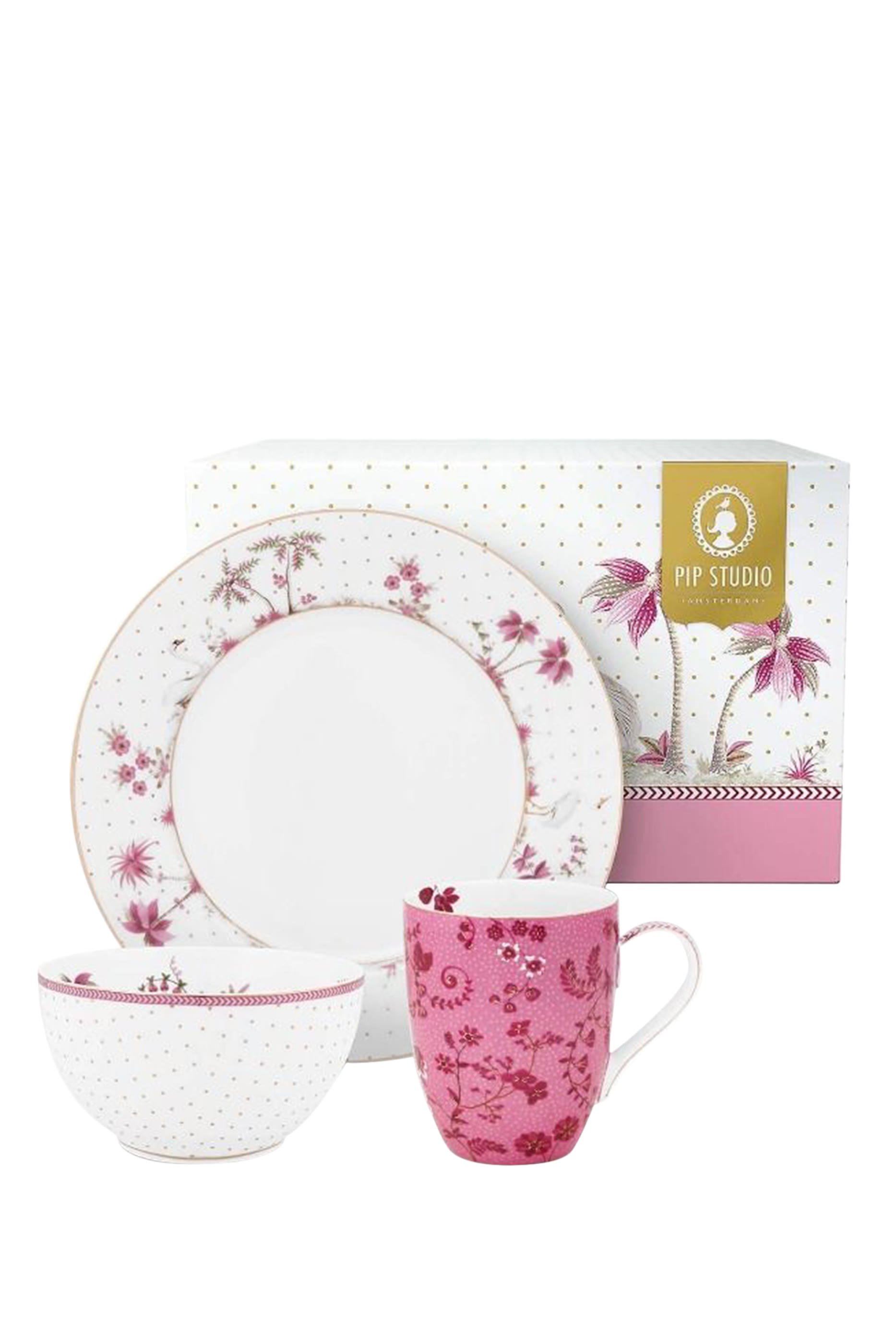 Jolie Pink Breakfast Set