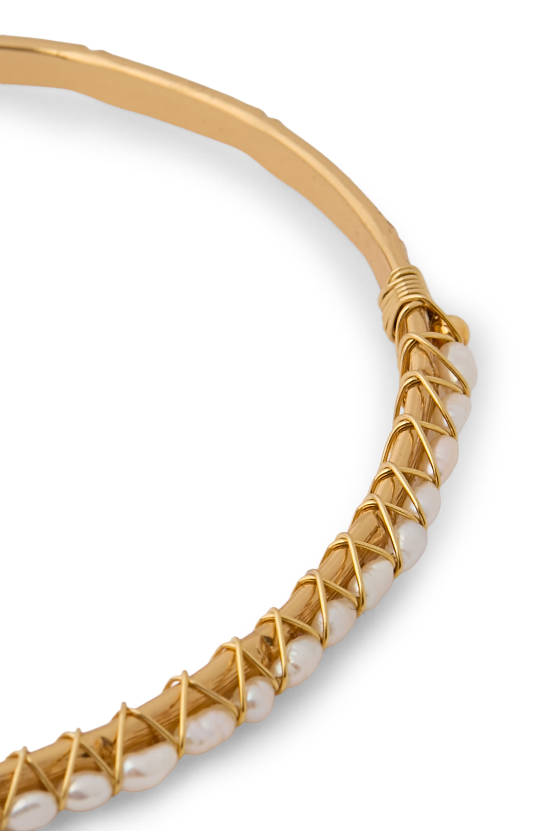 Lyre Small Bangle Bracelet 