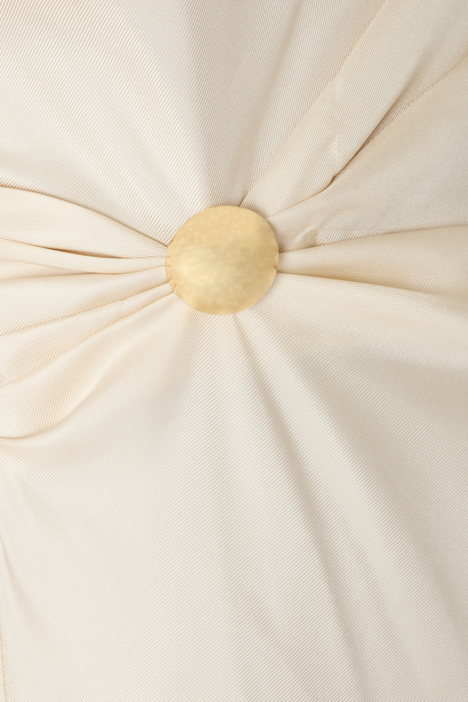 ROAN Draped Metal Ornament Dress 