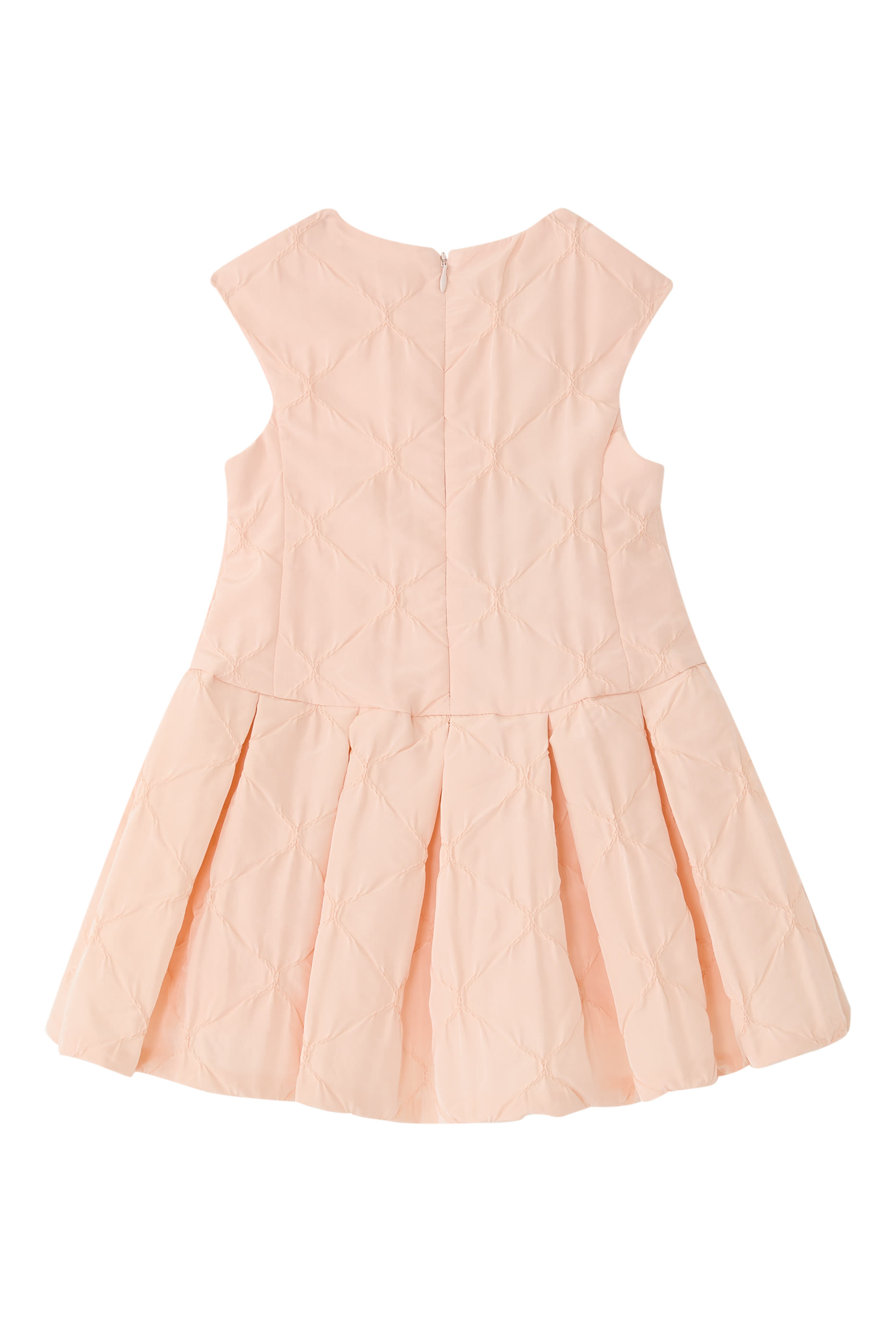 Kids Geometric Taffeta Dress