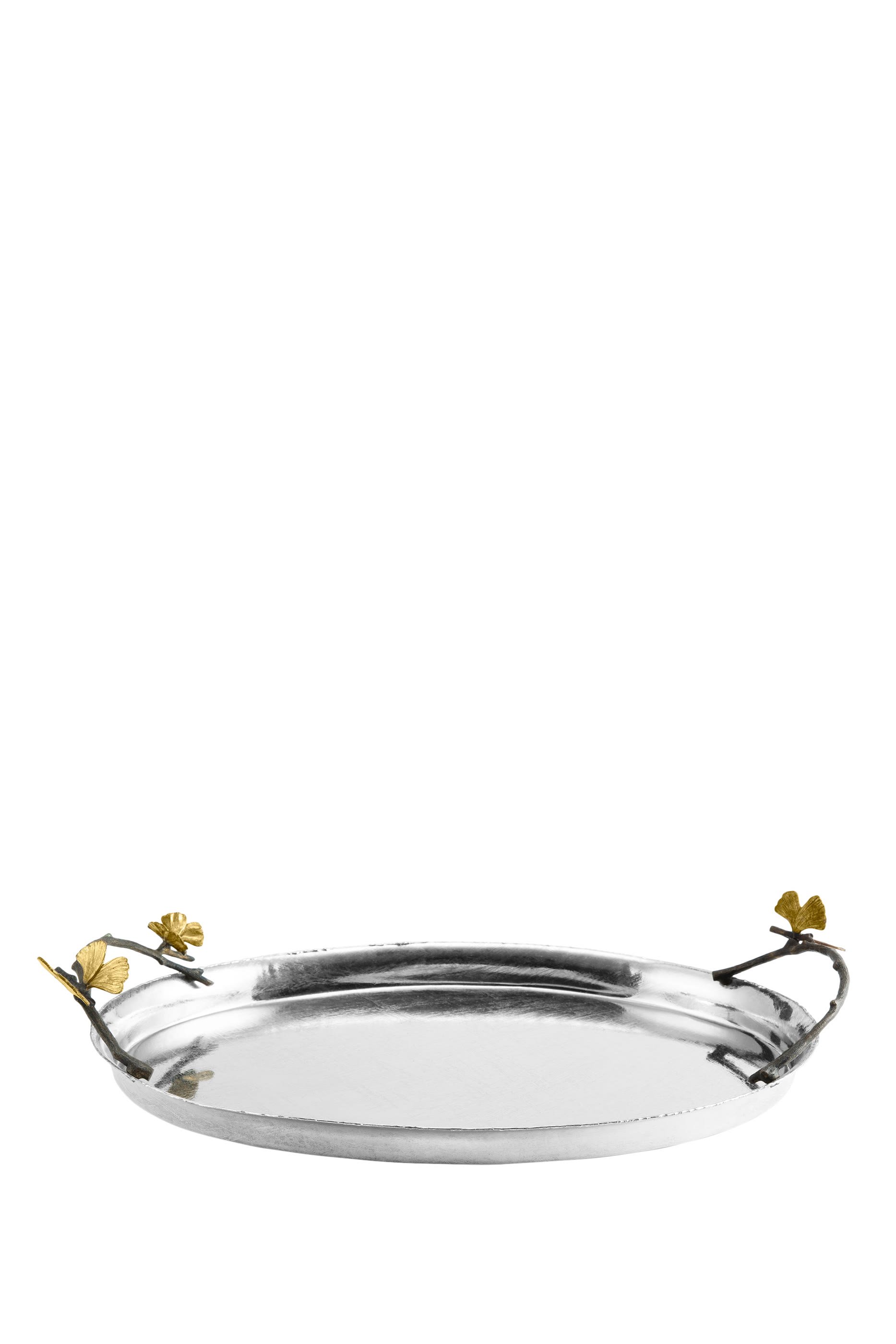 Butterfly Ginkgo Oval Tray