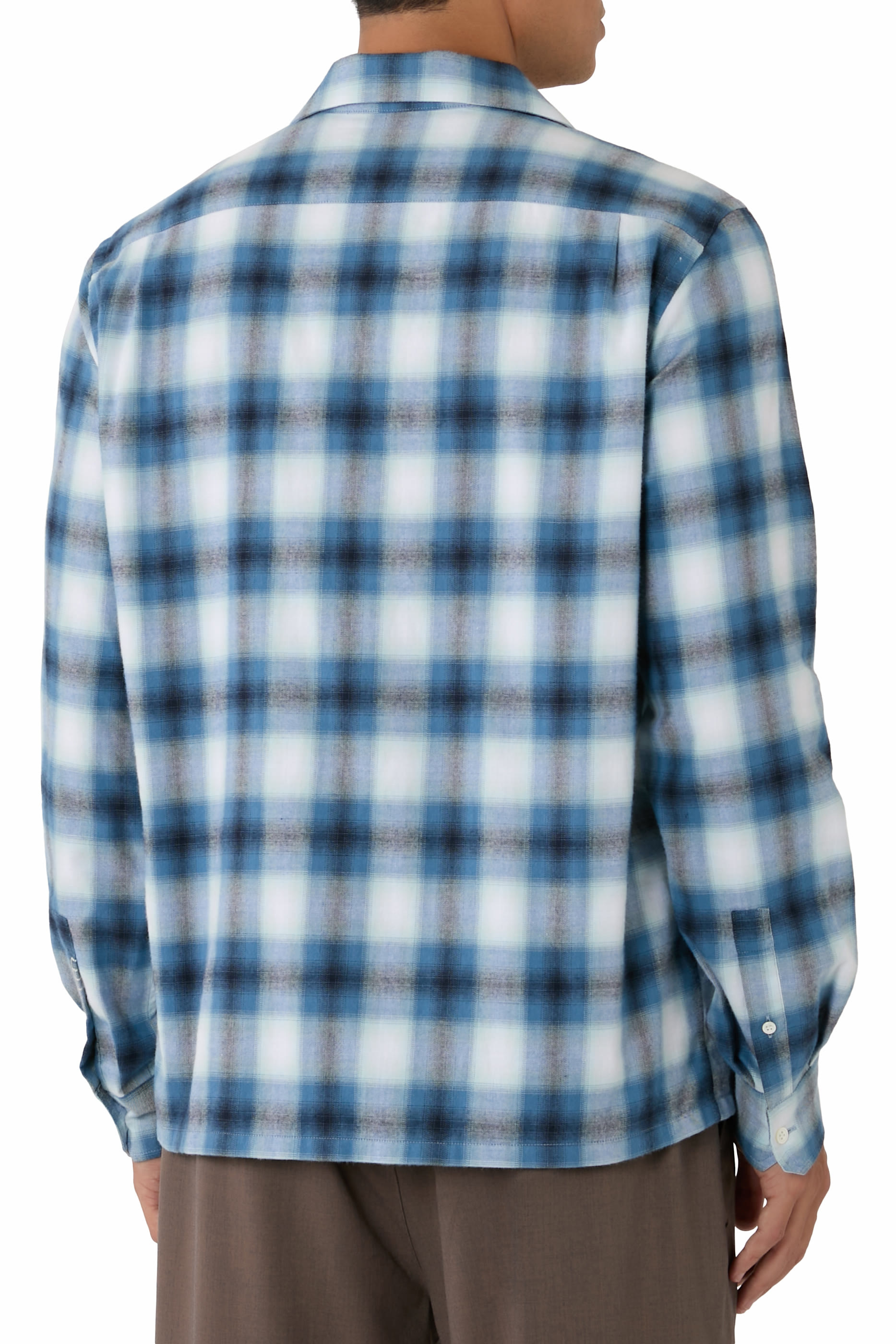 Gradient Checkered Shirt