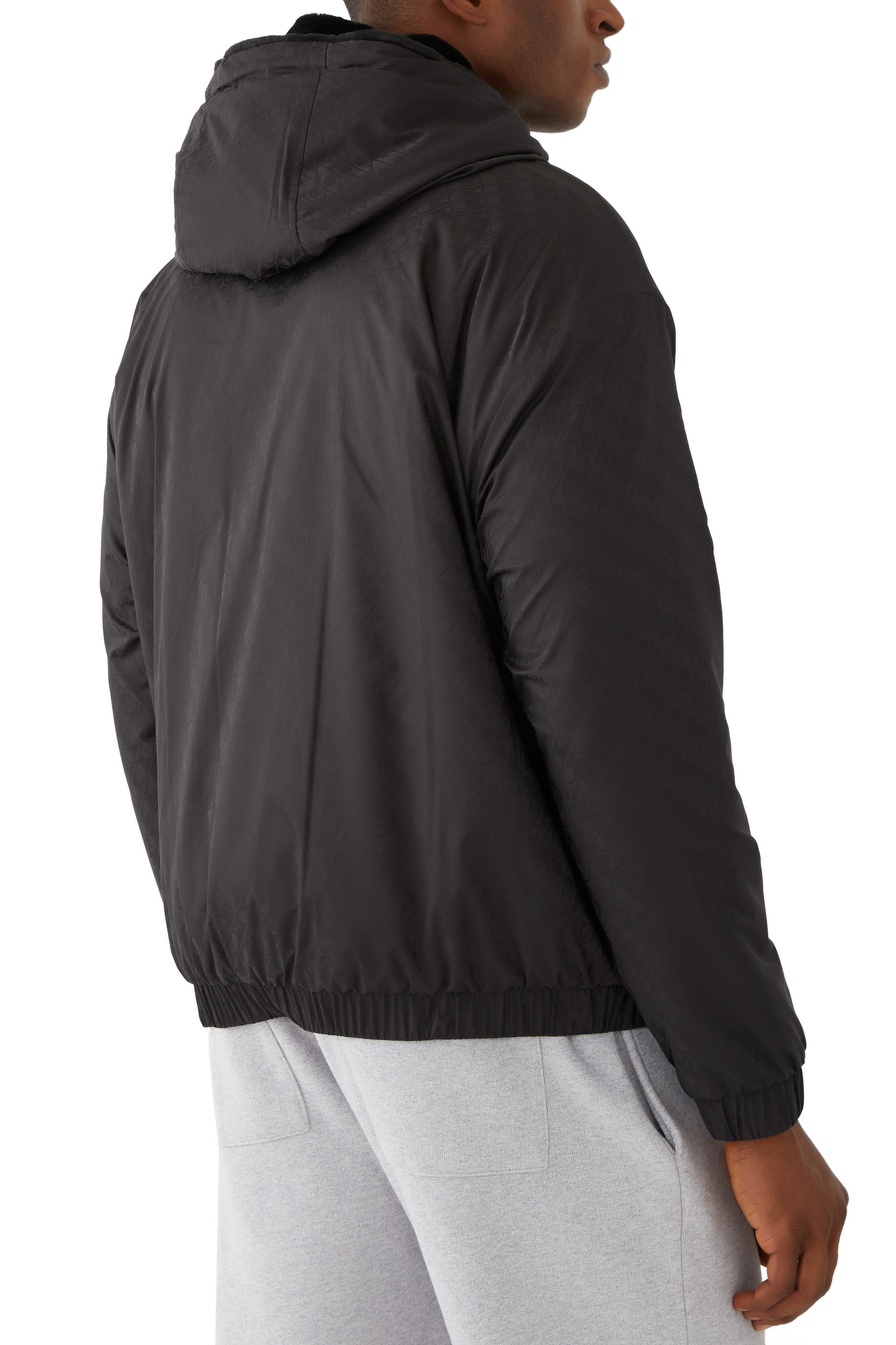 Borden Monogram Bunny Reversible Jacket