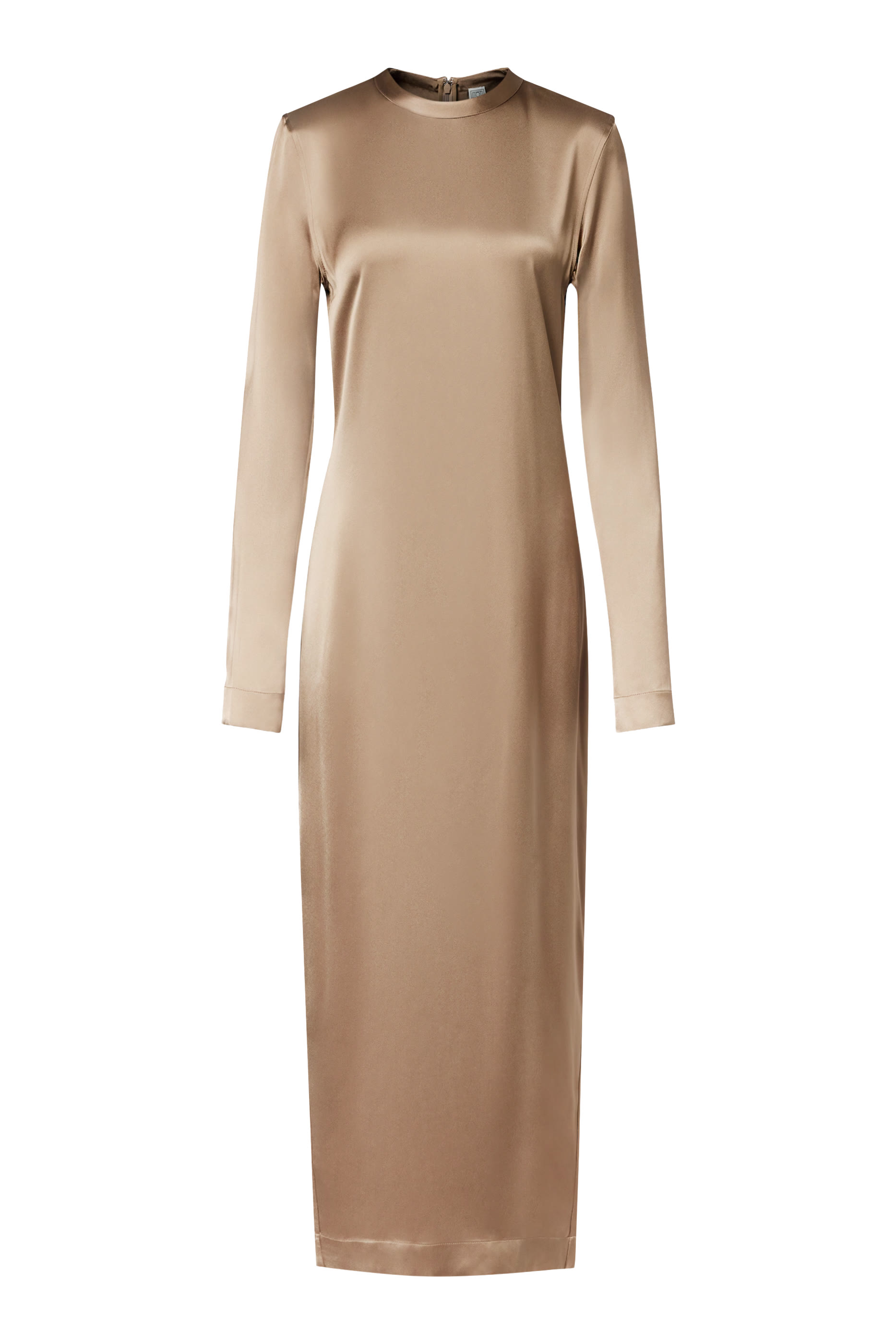 Long Satin Dress