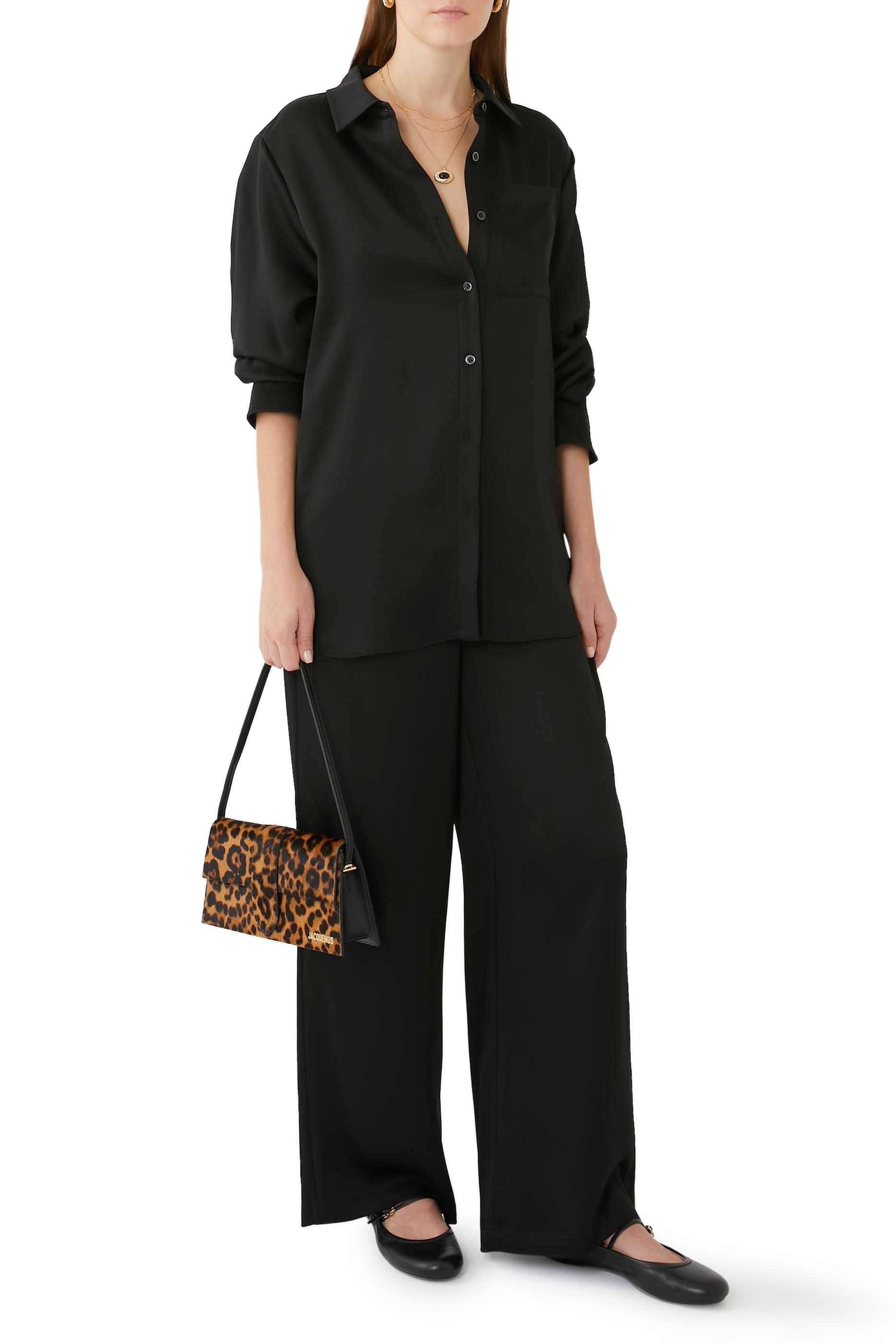 Oversized Pajama Shirt