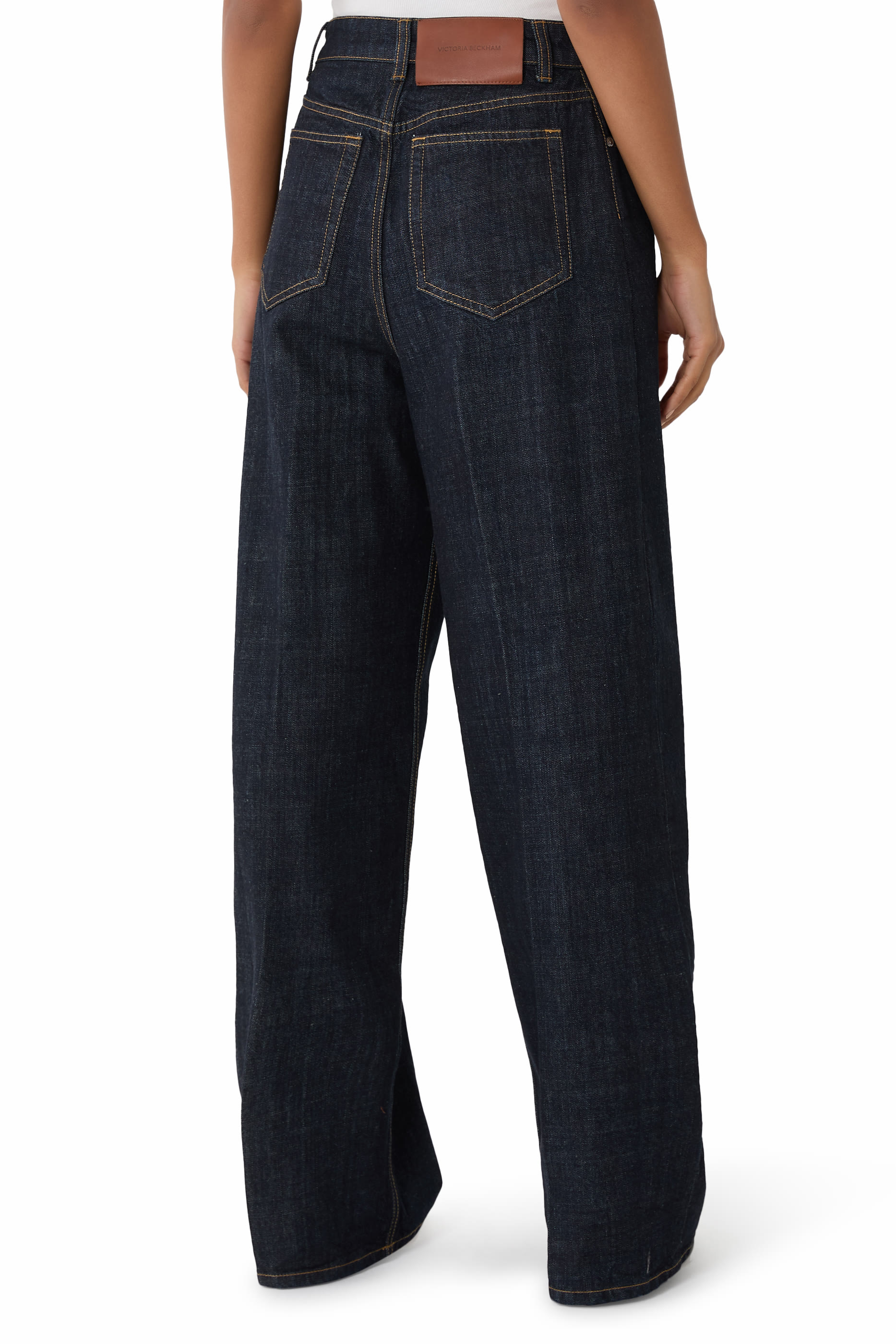 High Waist Cinch Jeans