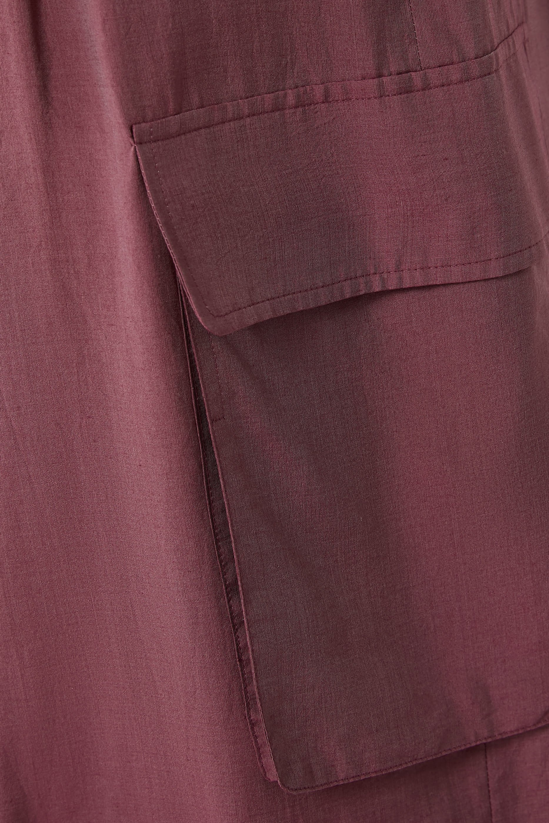 Silk Voile Cargo Triple Pleat Pants