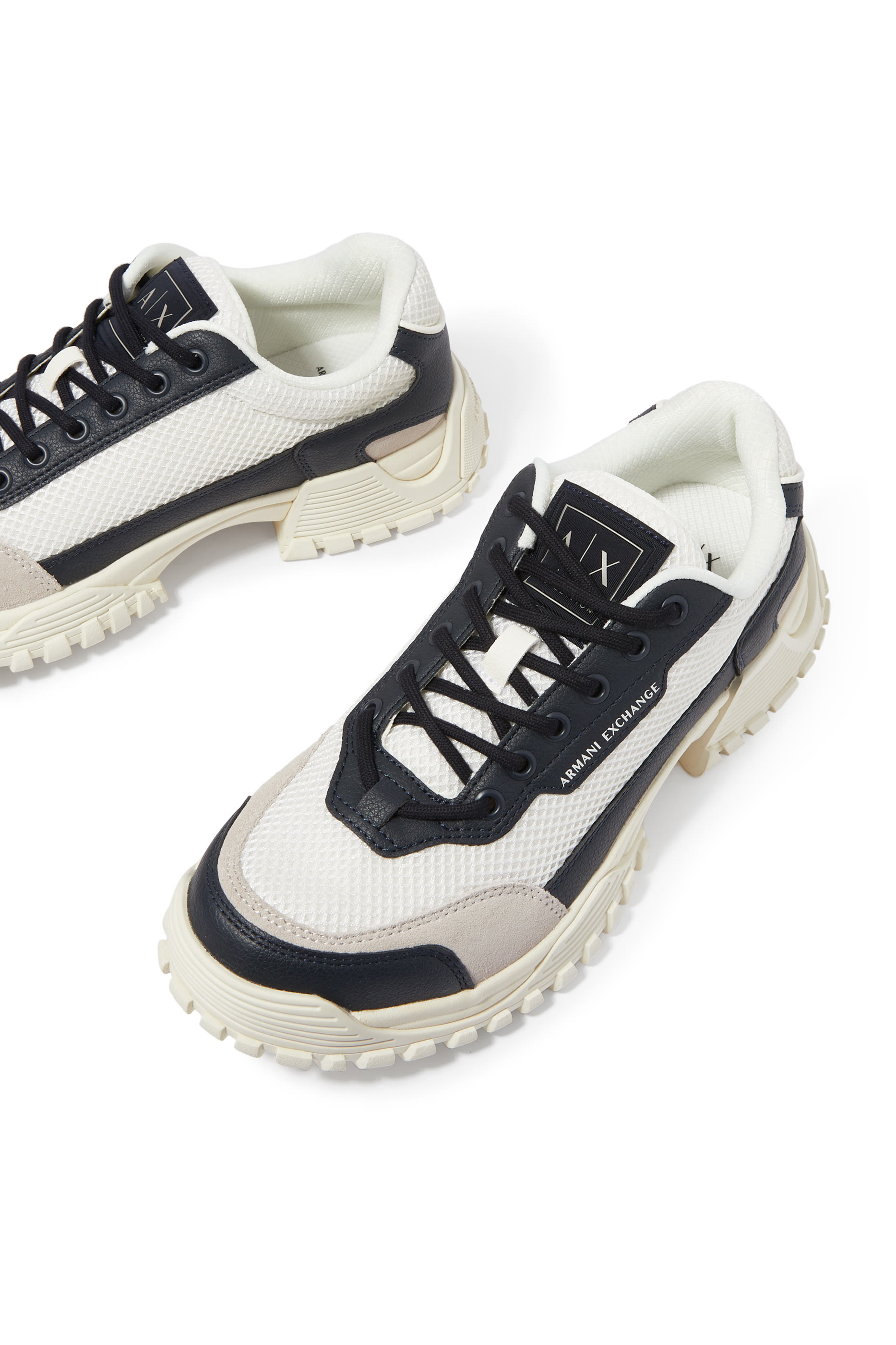 Lace-Up Mesh Stitching Casual Sneakers