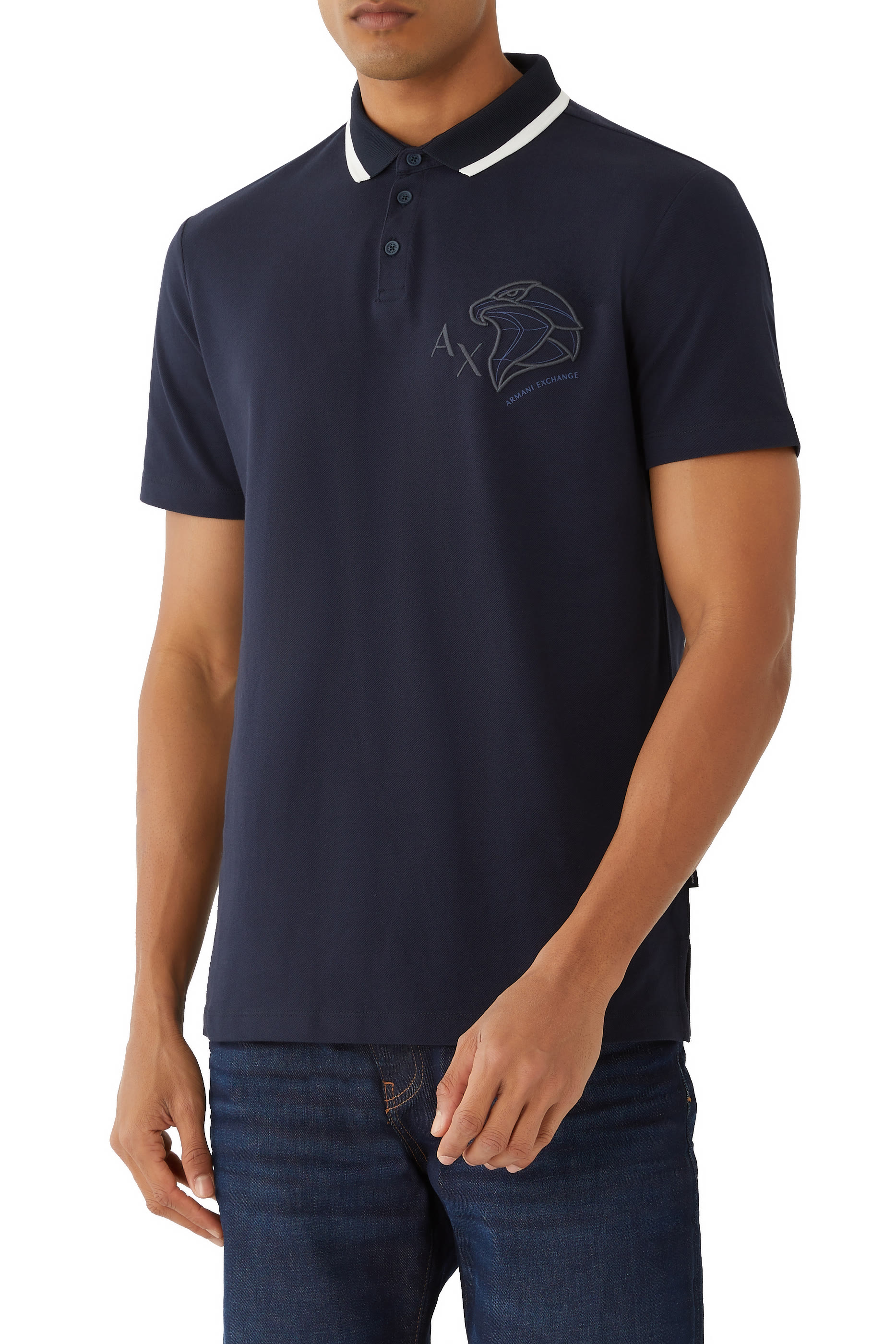 Digital Desert AX Eagle Logo Polo Shirt