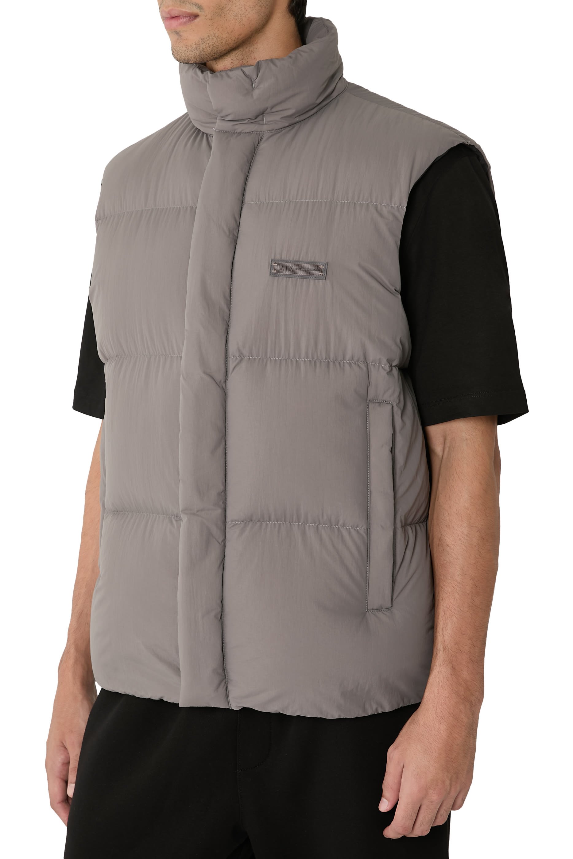 Cozy Lab Turtleneck Down Waistcoat