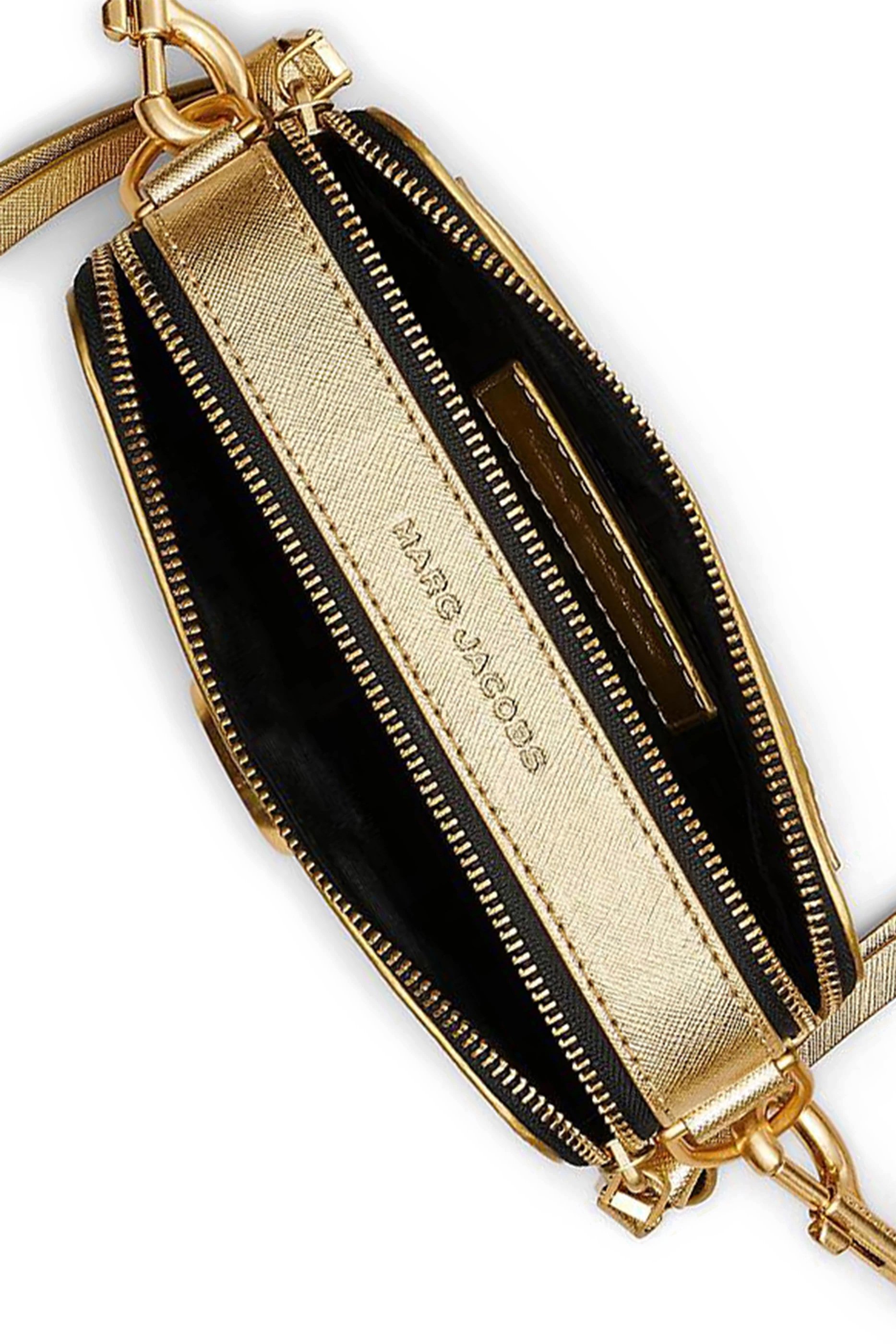The Metallic Snapshot Crossbody Bag