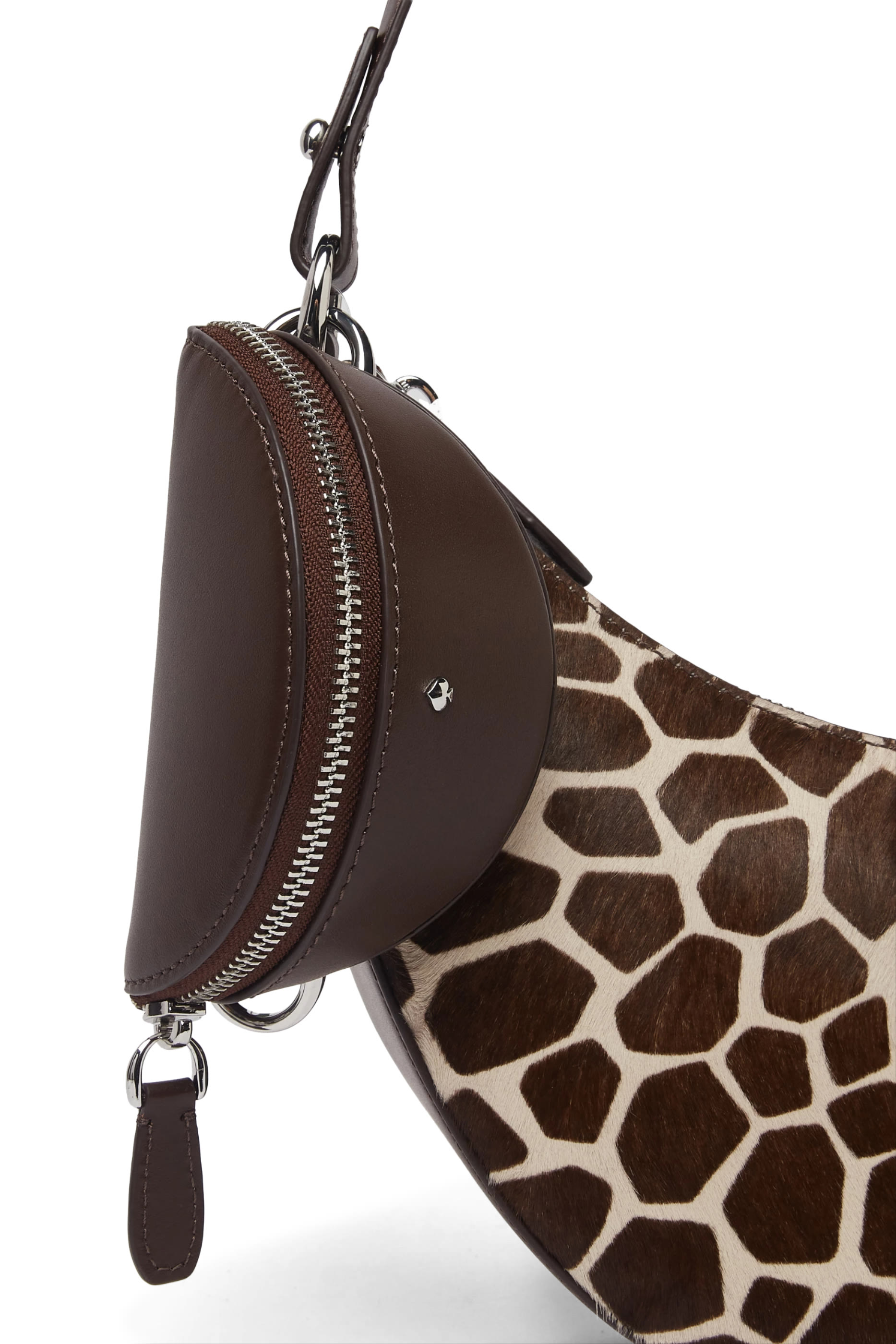 Duo Giraffe Haircalf Crossbody Bag