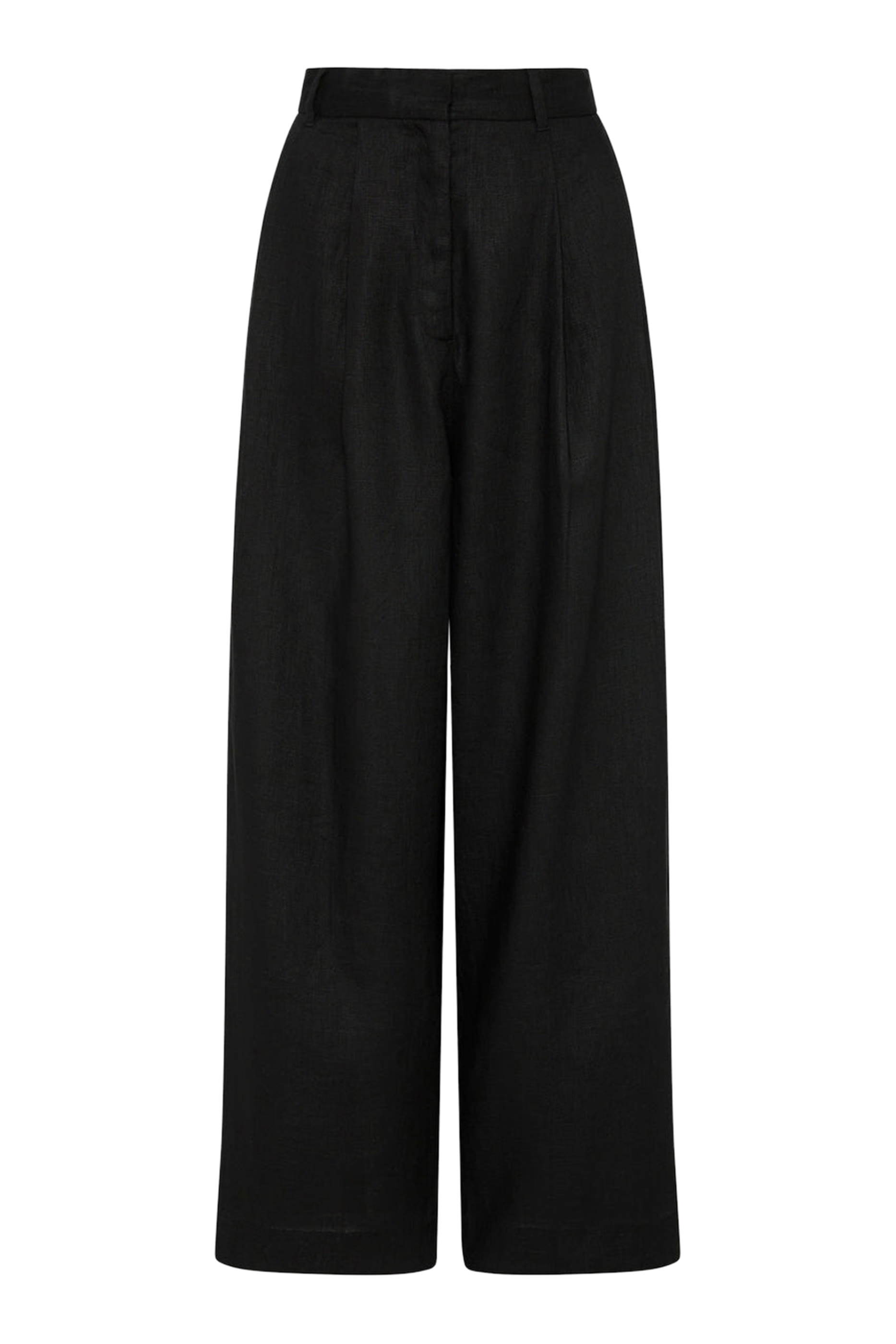 Wyatt High Waist Linen Trousers