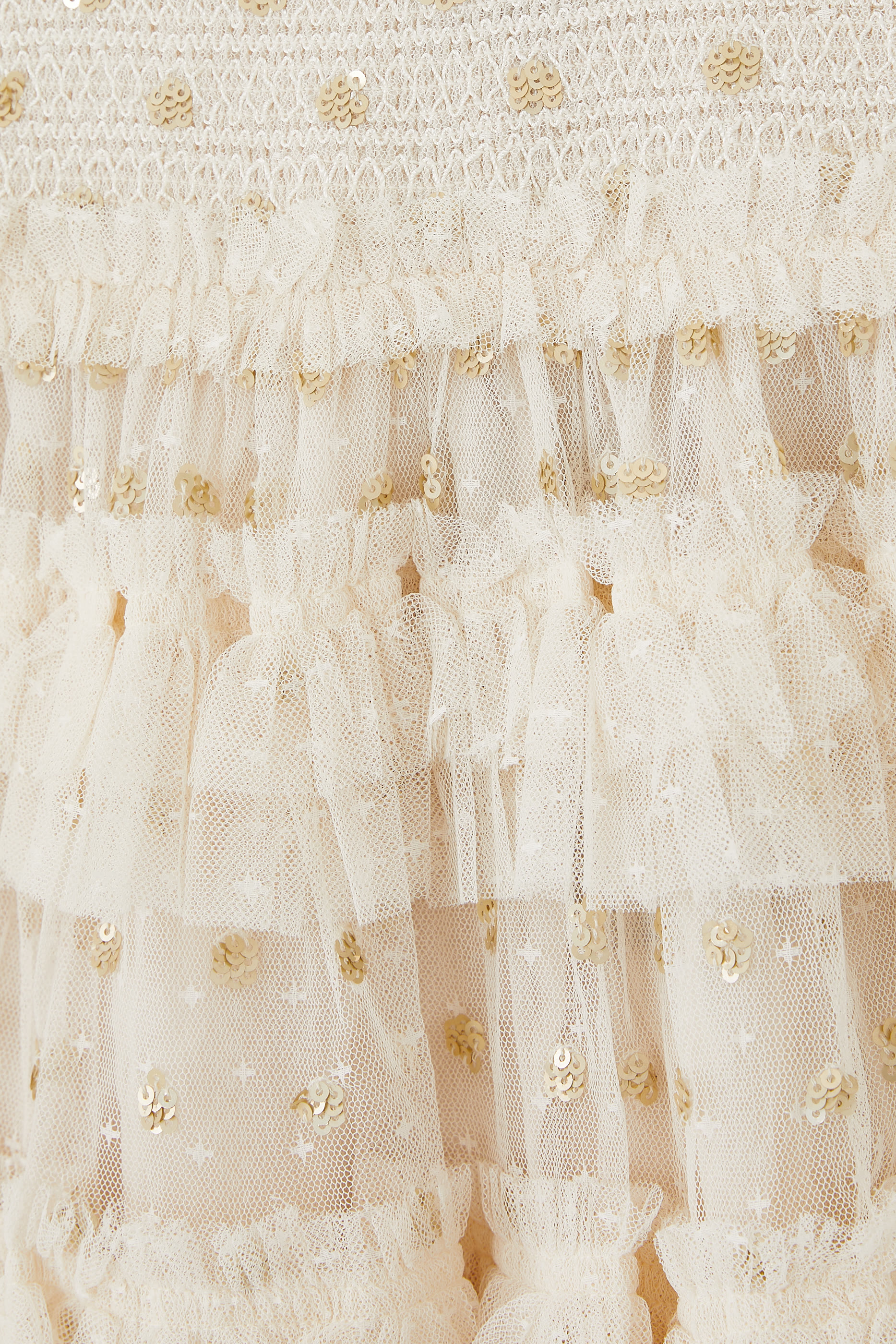 Kids Polka Dot Smocked Dress