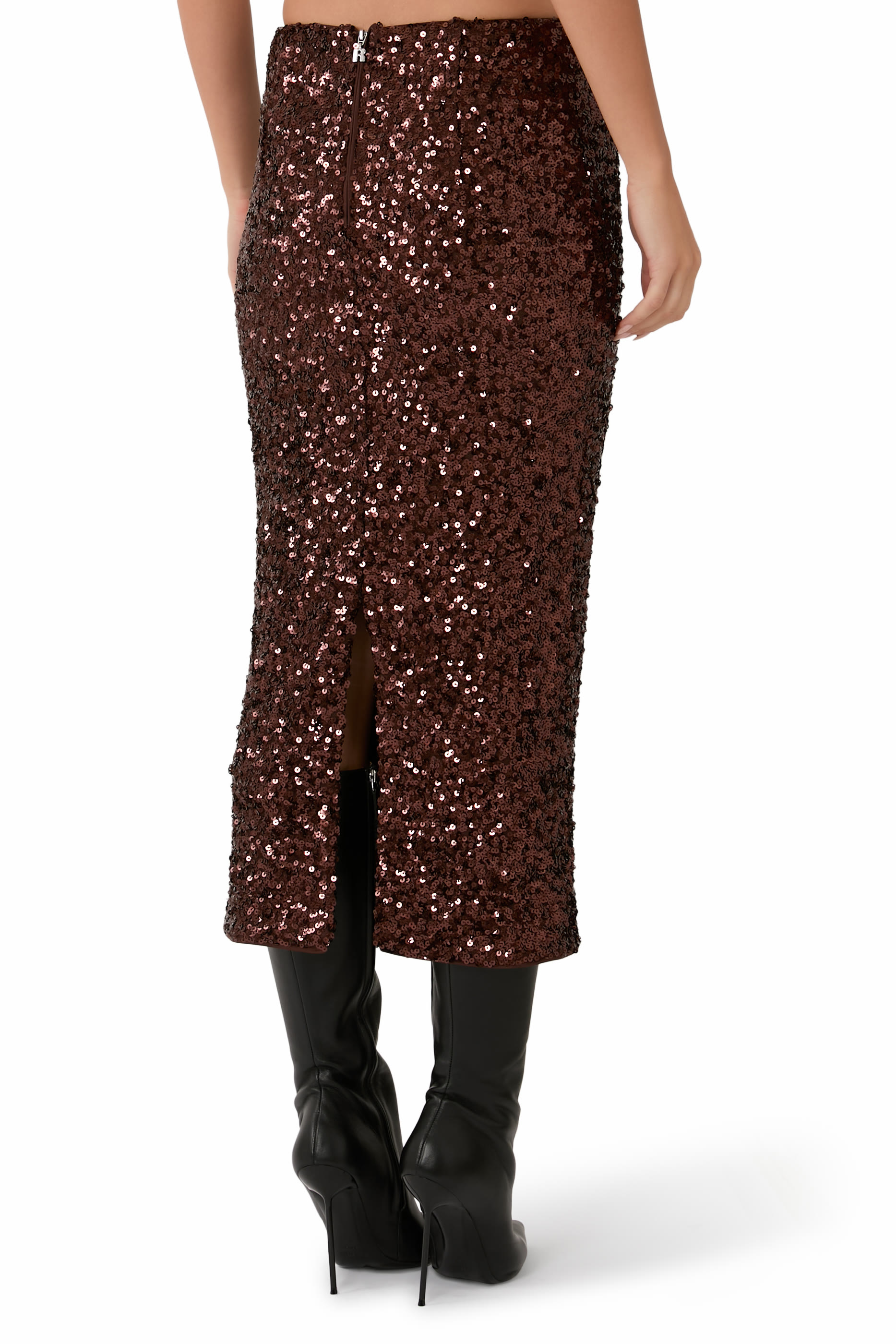 Sequin Pencil Skirt