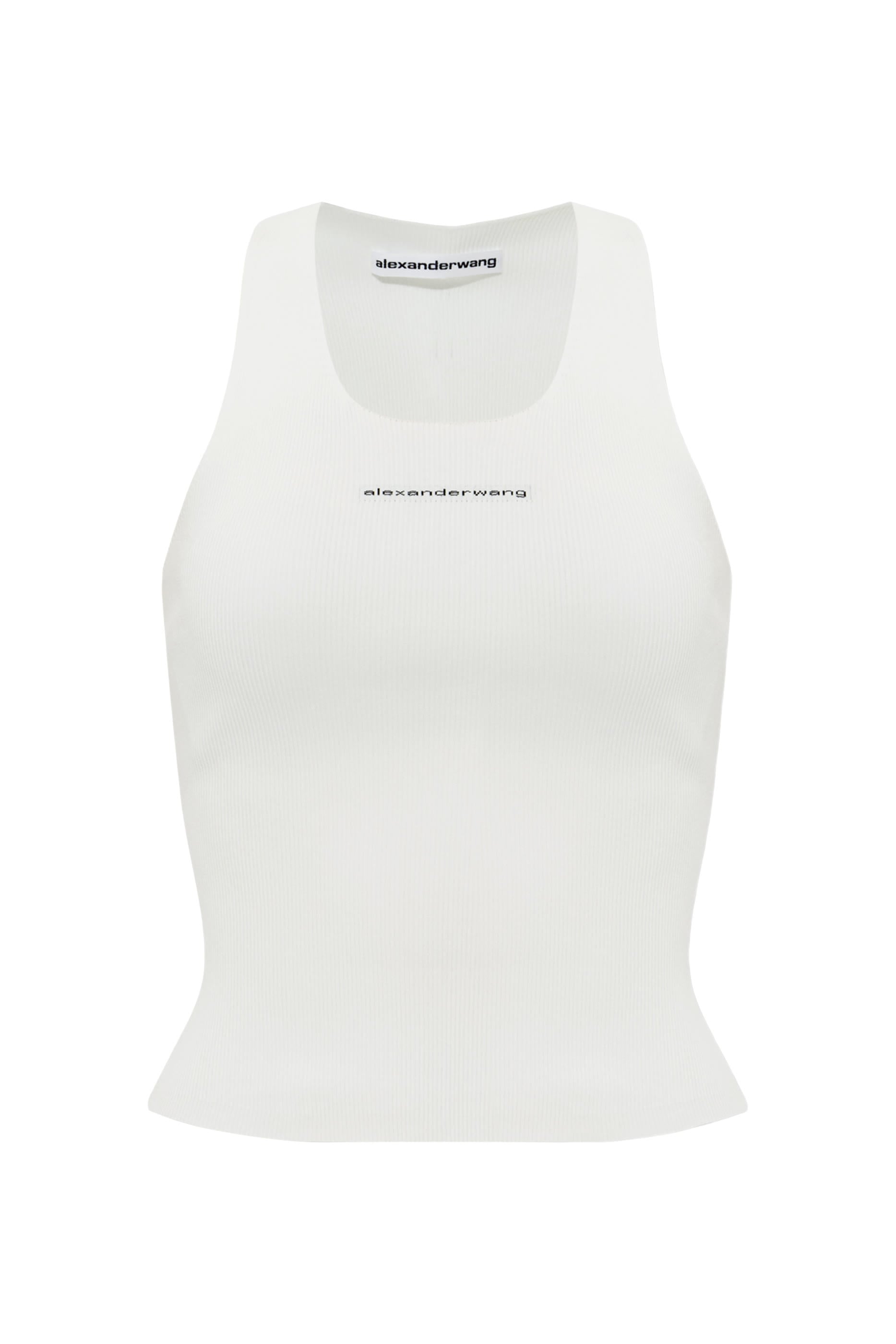 Jacquard Logo Racer Tank 