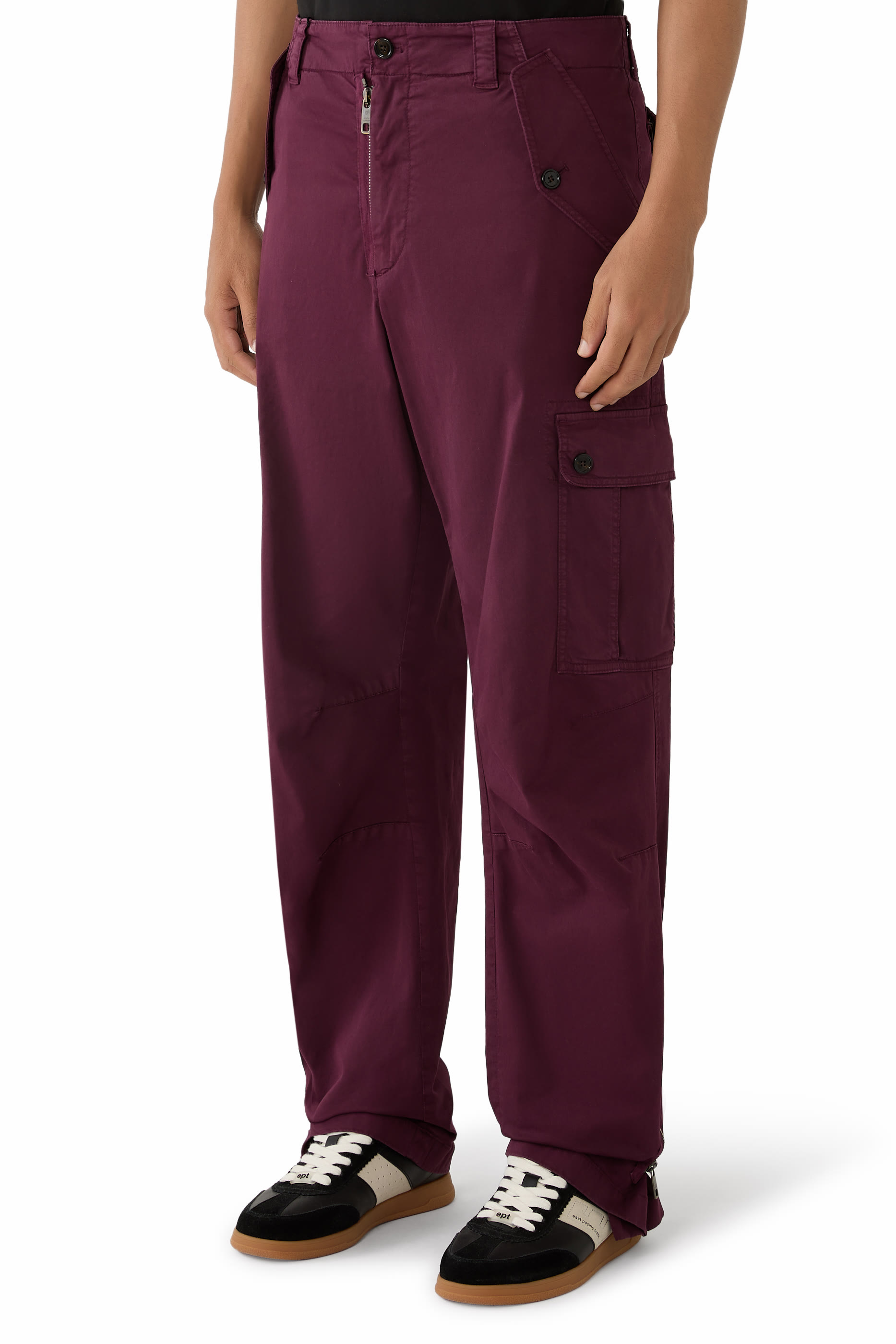 Logo Multiple-Pocket Trousers