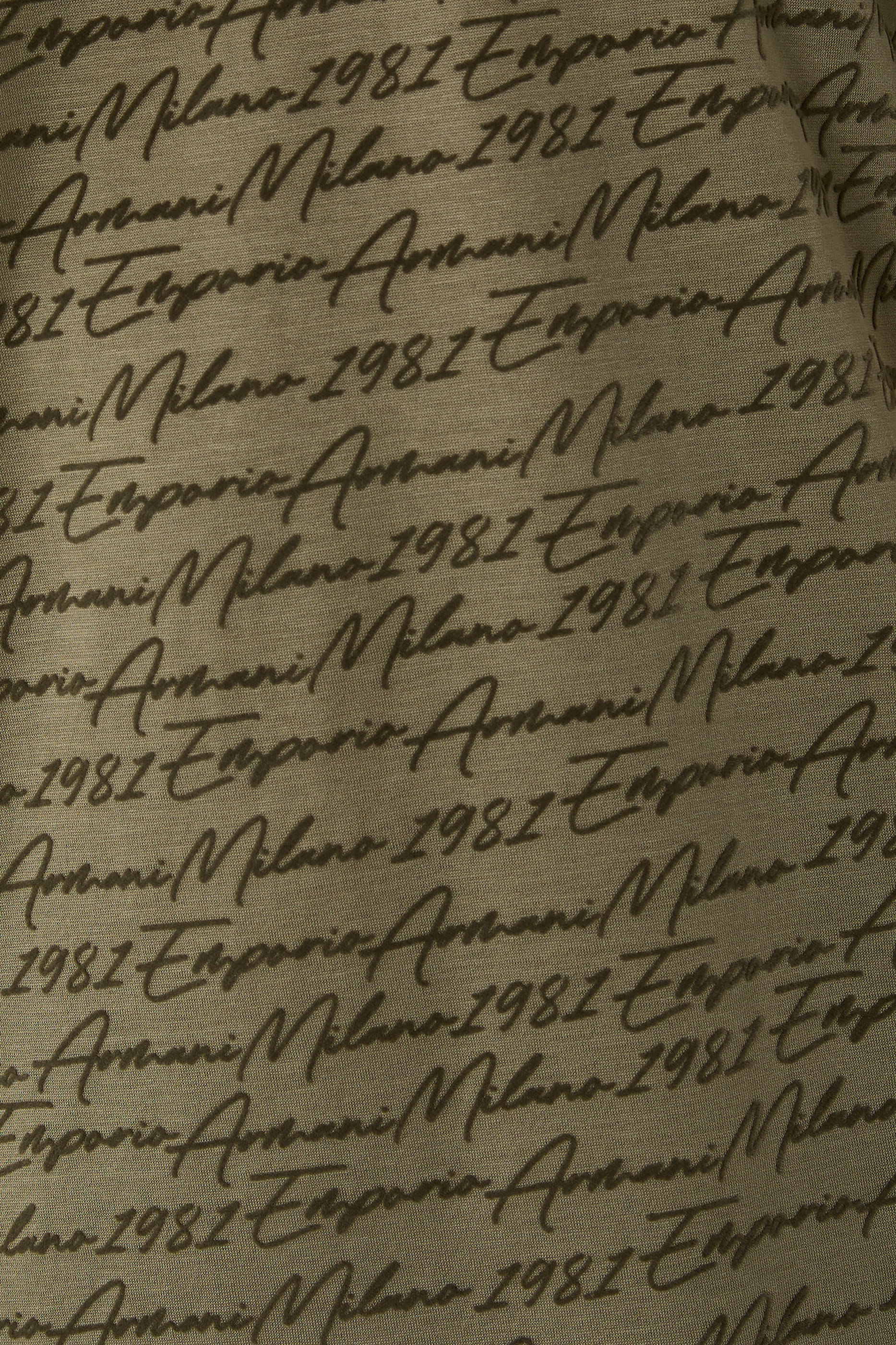  All-Over Flocked Logo T-Shirt 