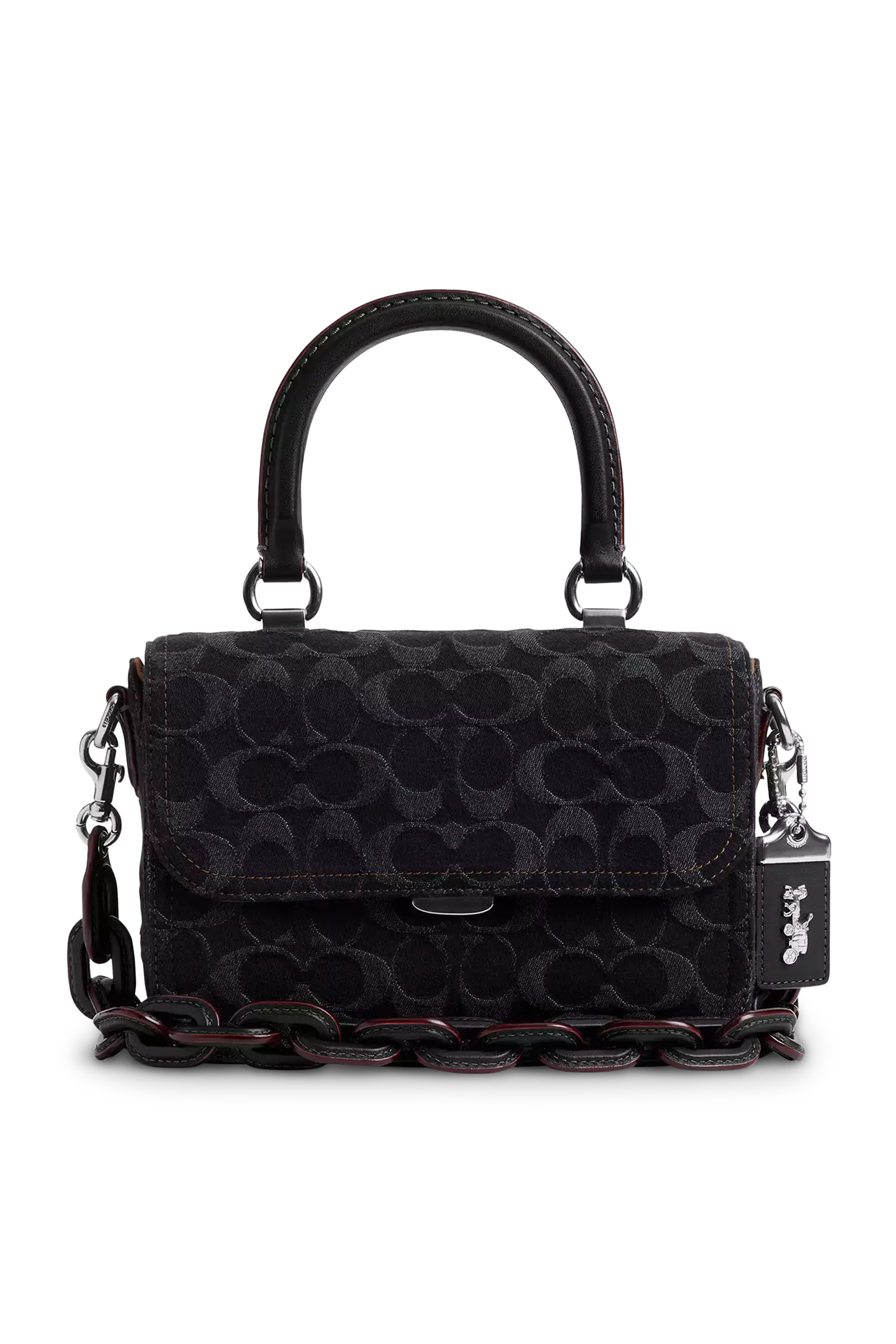 Rogue Top Handle In Signature Denim