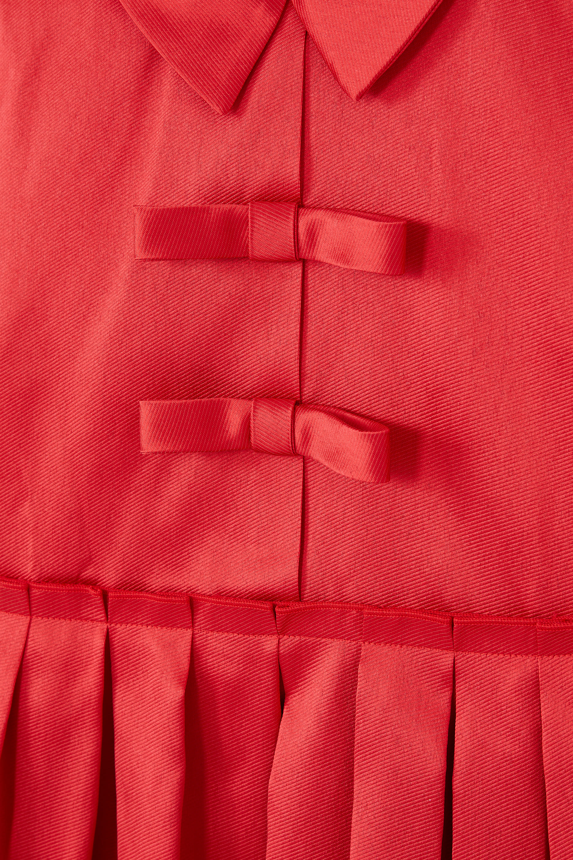 Kids Pleated Mikado Dress