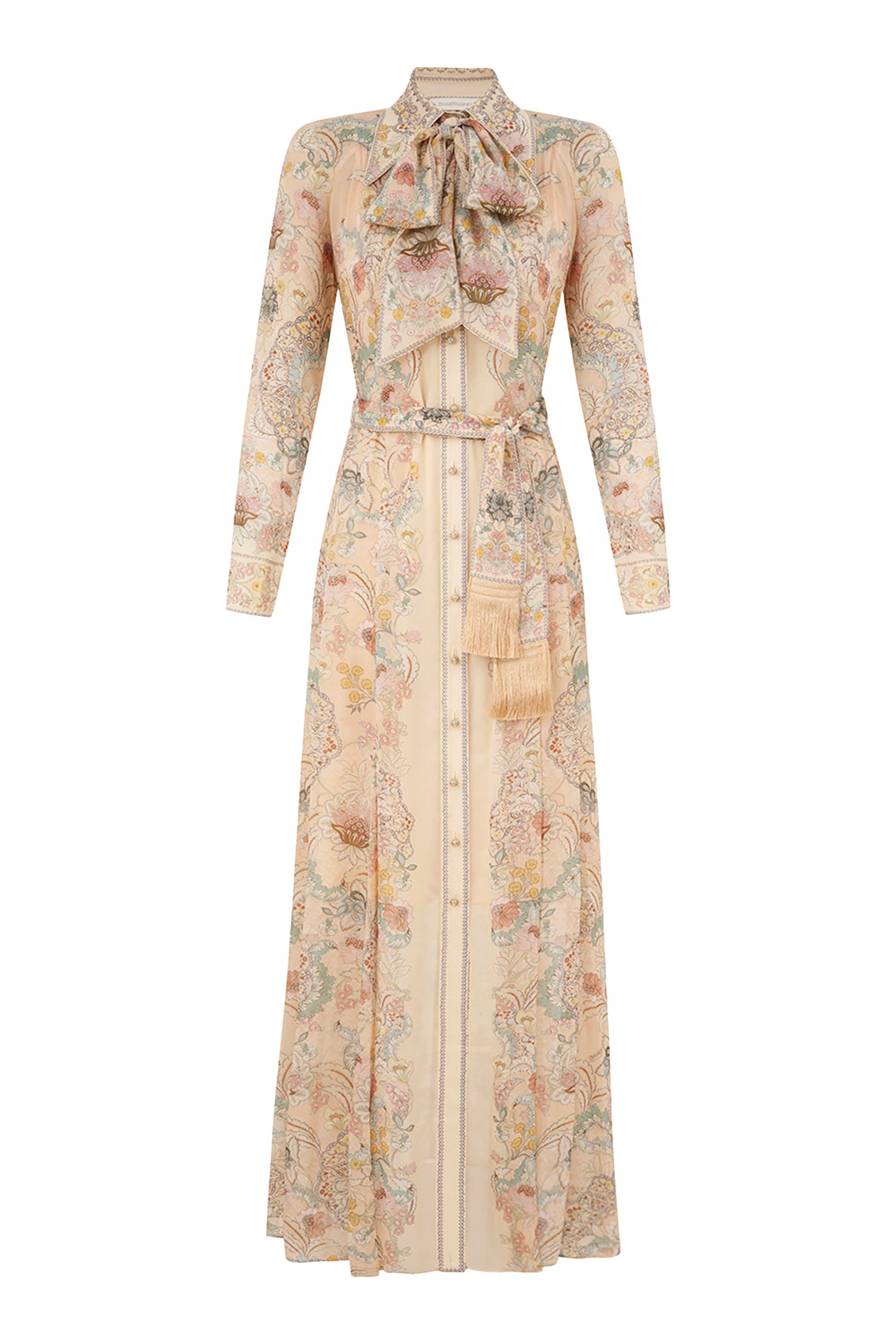  Rebellion Pussybow Shirt Dress