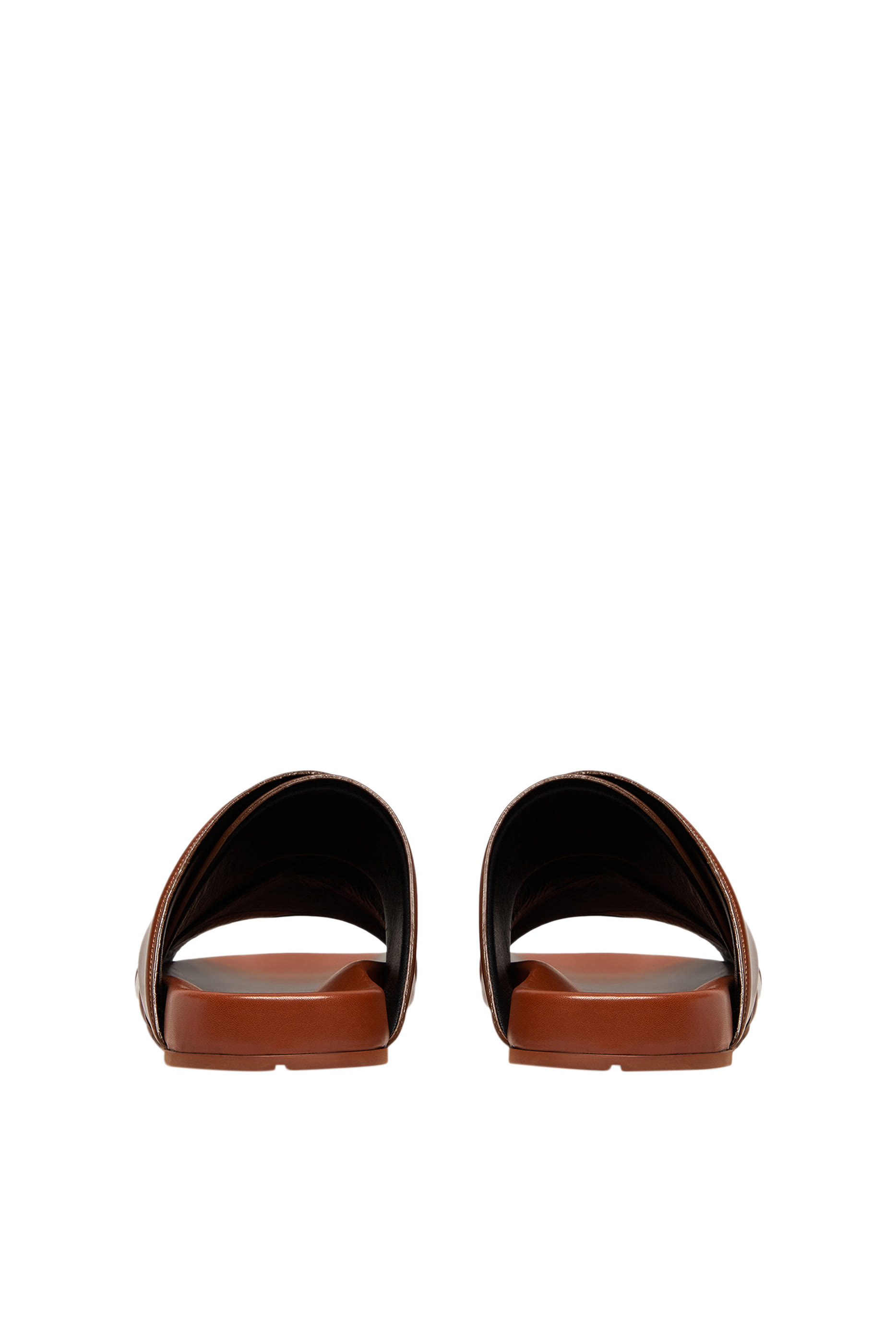 Bridge Leather Mule Sandals