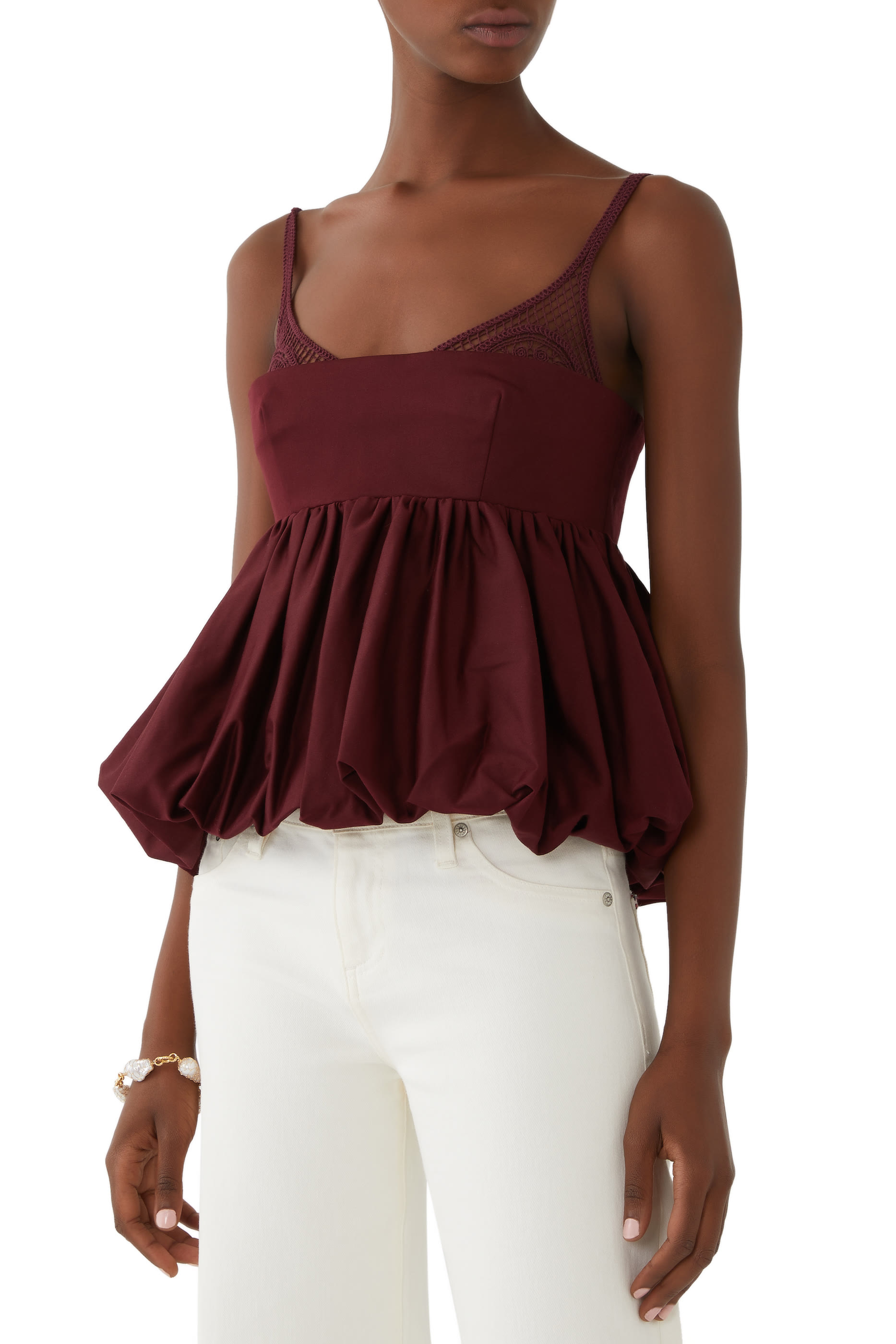Mimi Peplum Top