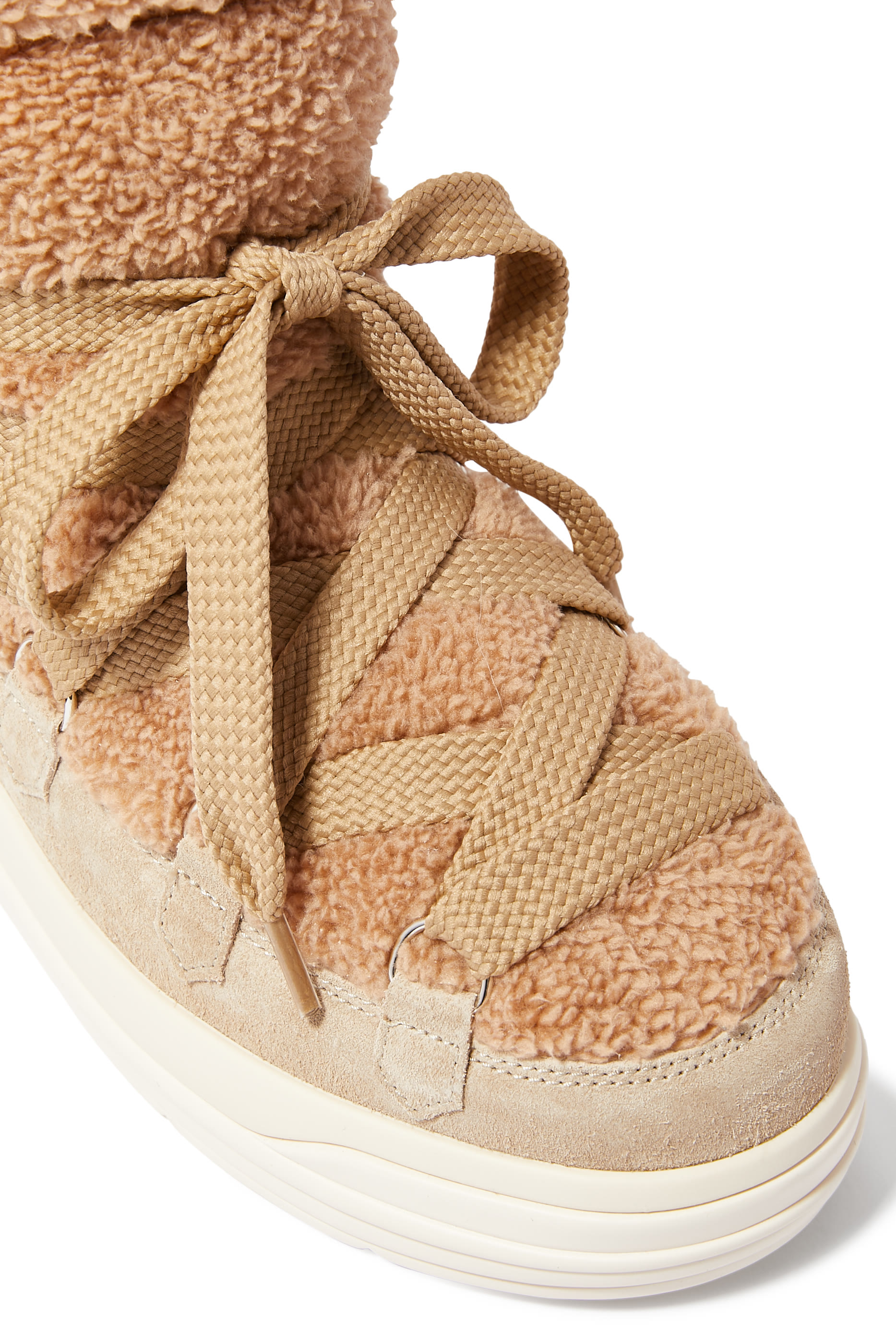 Insolux Faux Fur & Suede Snow Boots