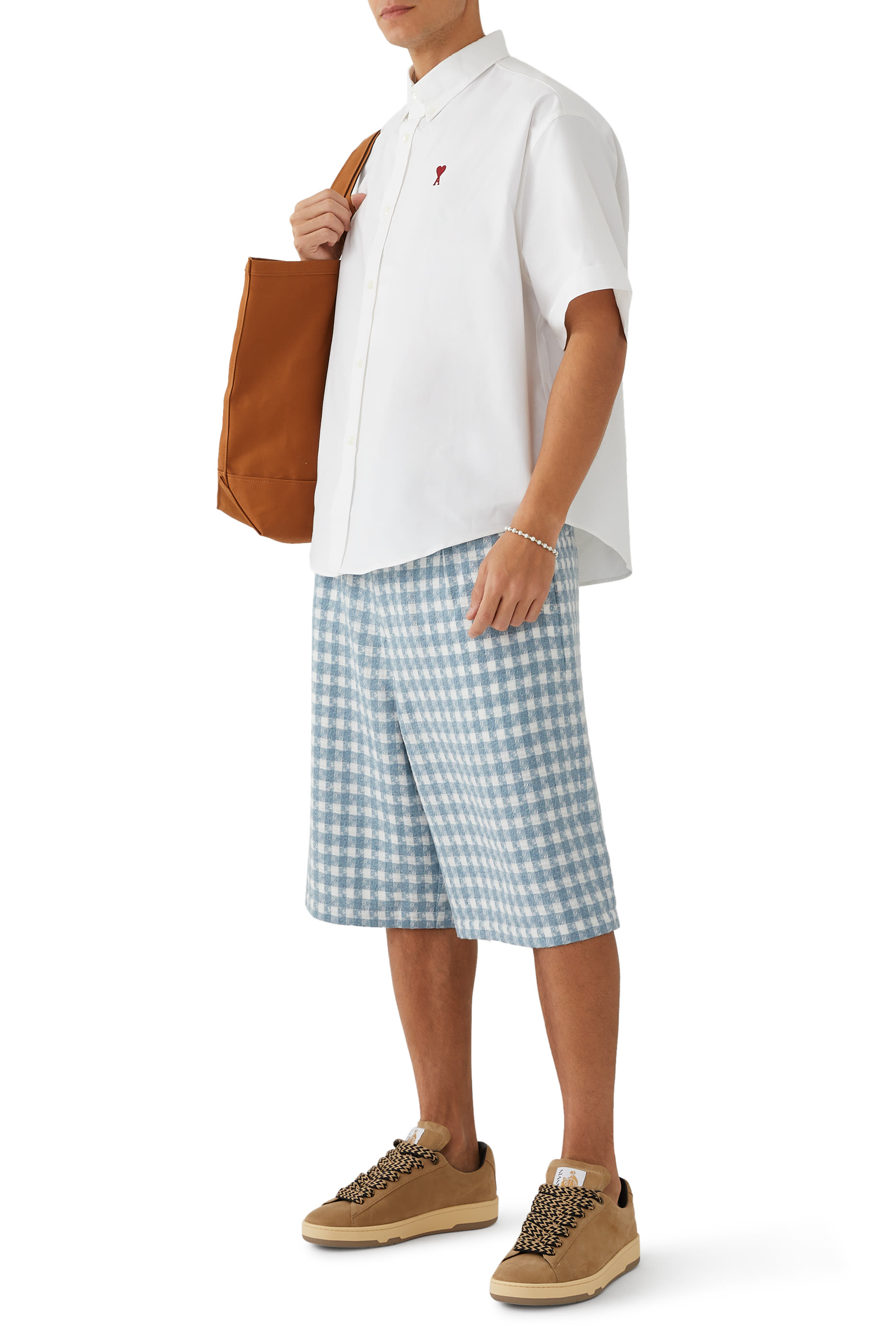 Boxy Fit Short Sleeve Shirt