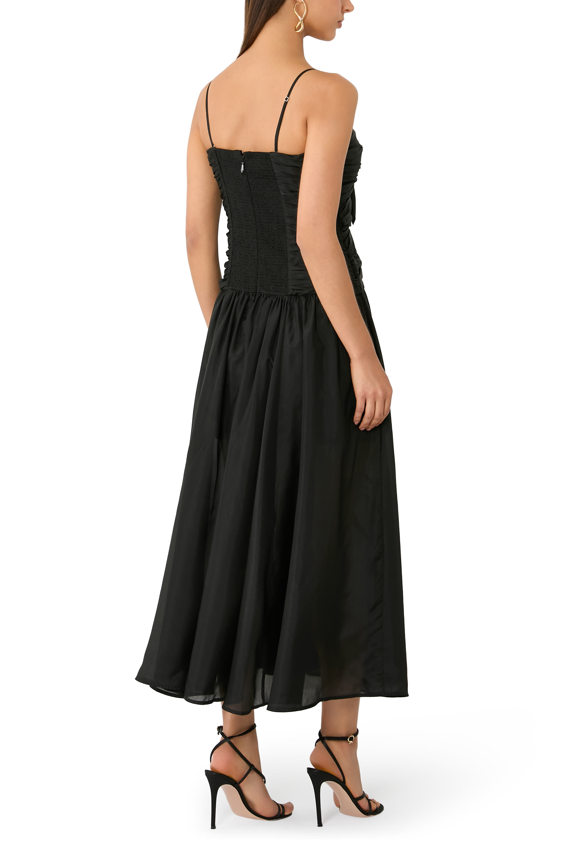 Aster Scarf Midi Dress 