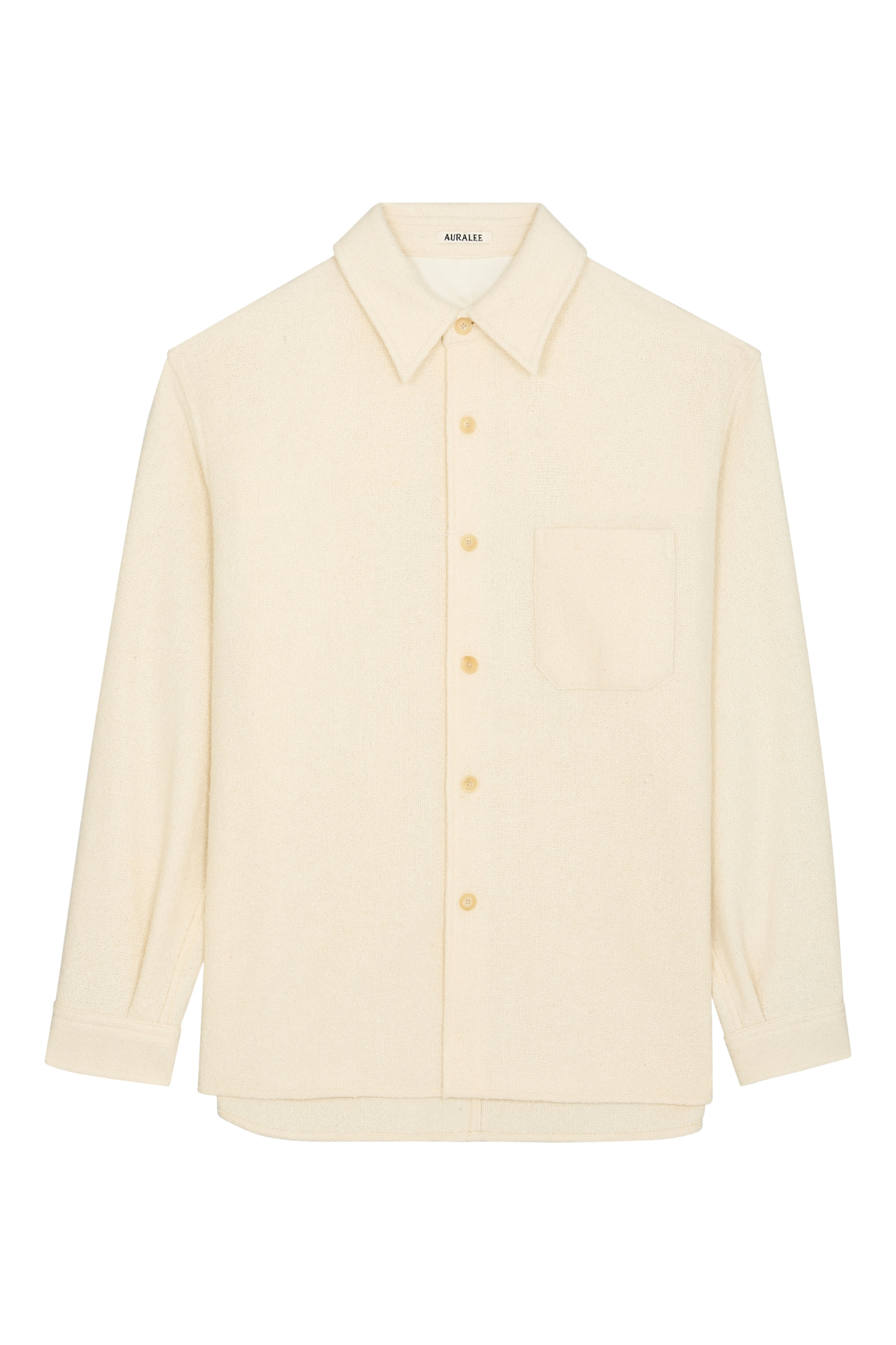 Homespun Tweed Shirt Blouson