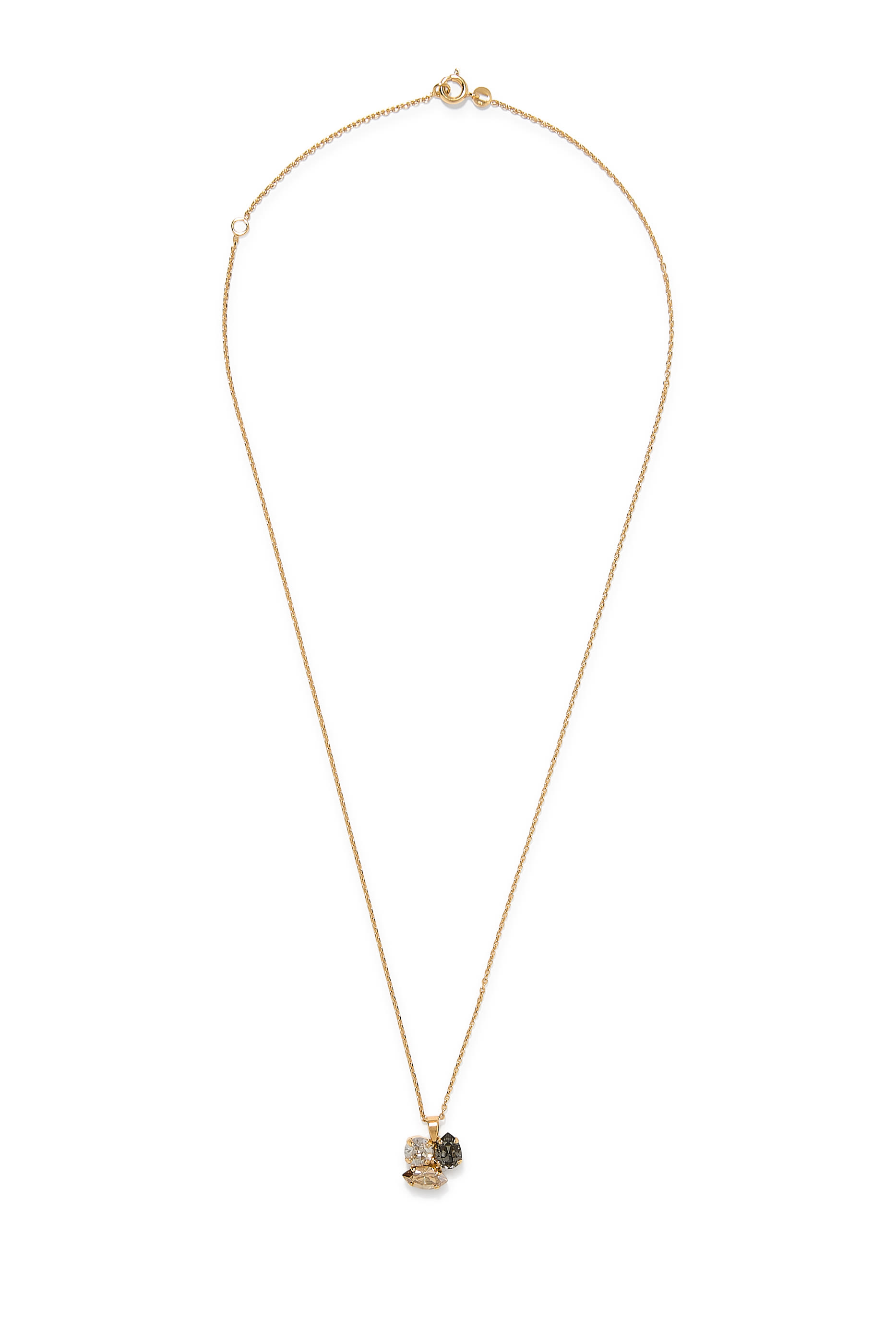 Ana Necklace, 18K Gold Plated Brass