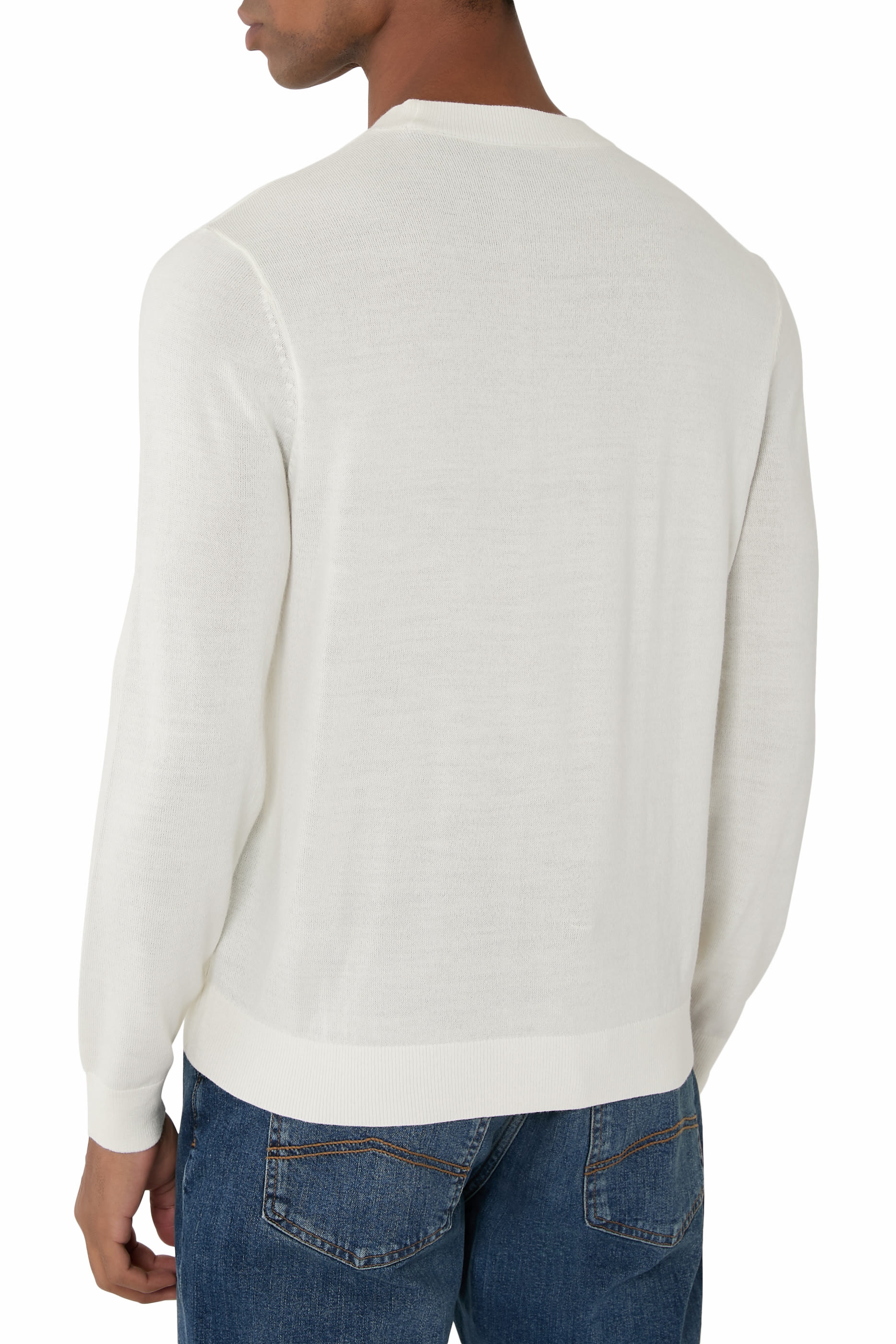 Logo Wool Blend Sweater