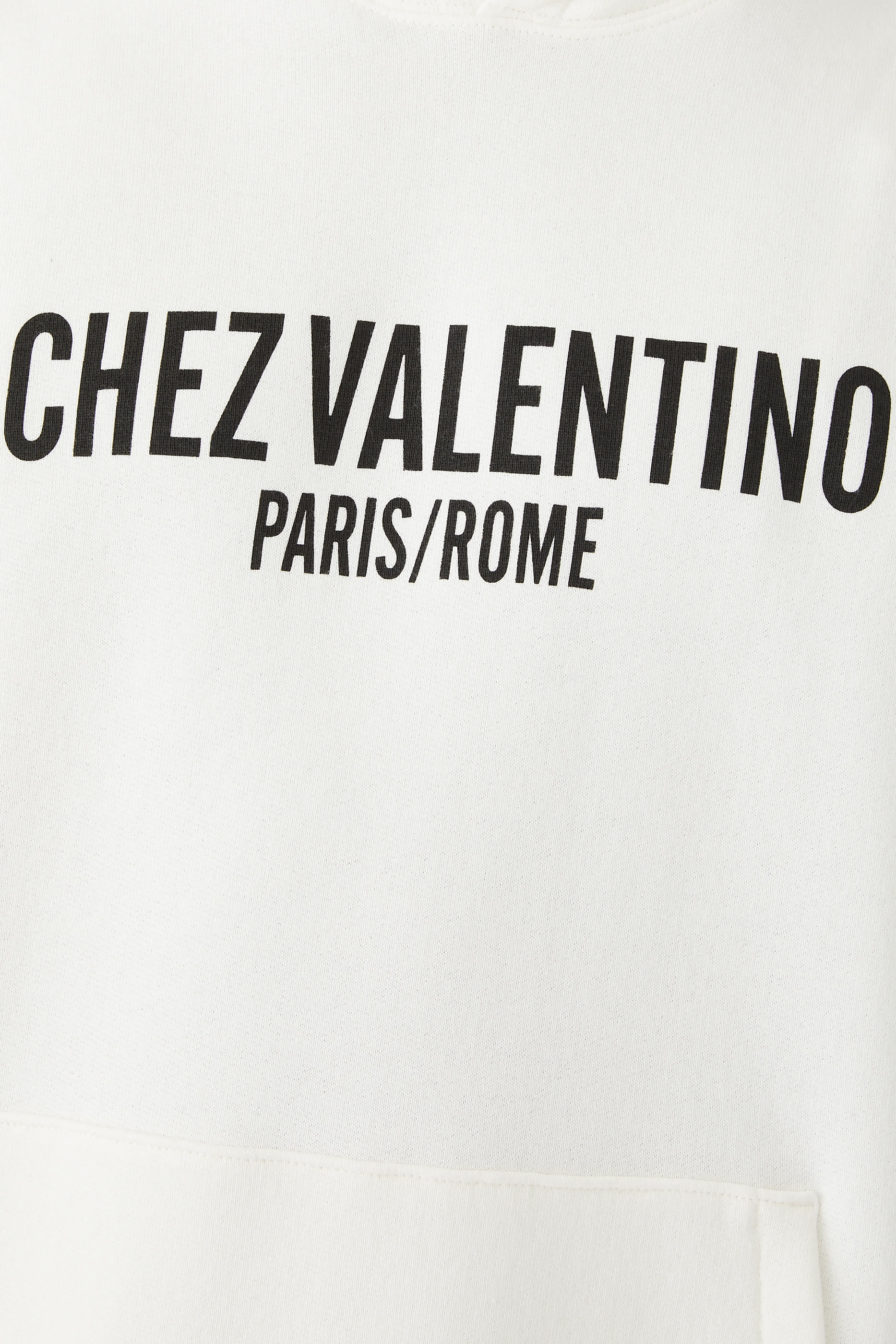 Chez Valentino Print Hoodie