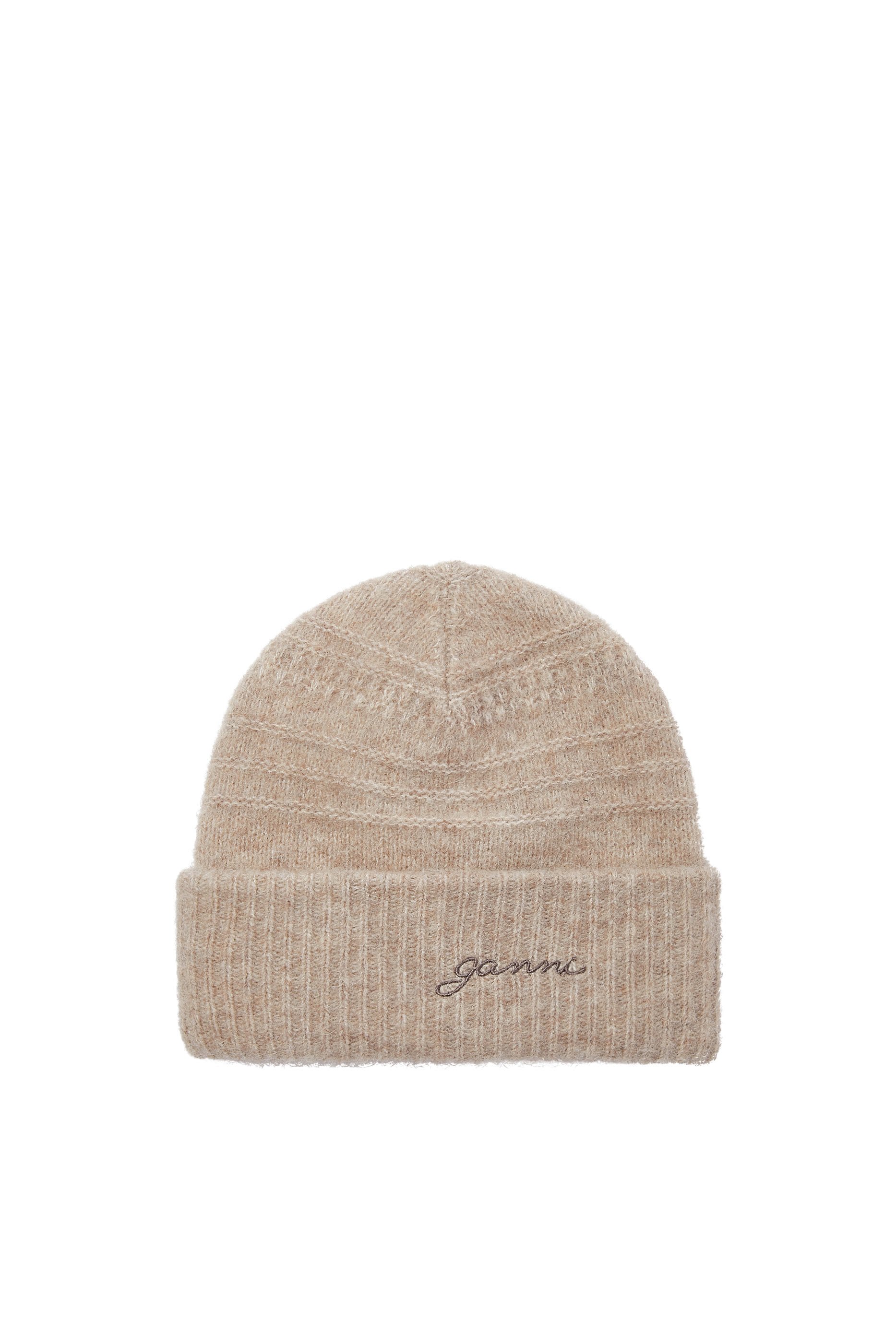 Logo-Embroidered Knitted Beanie