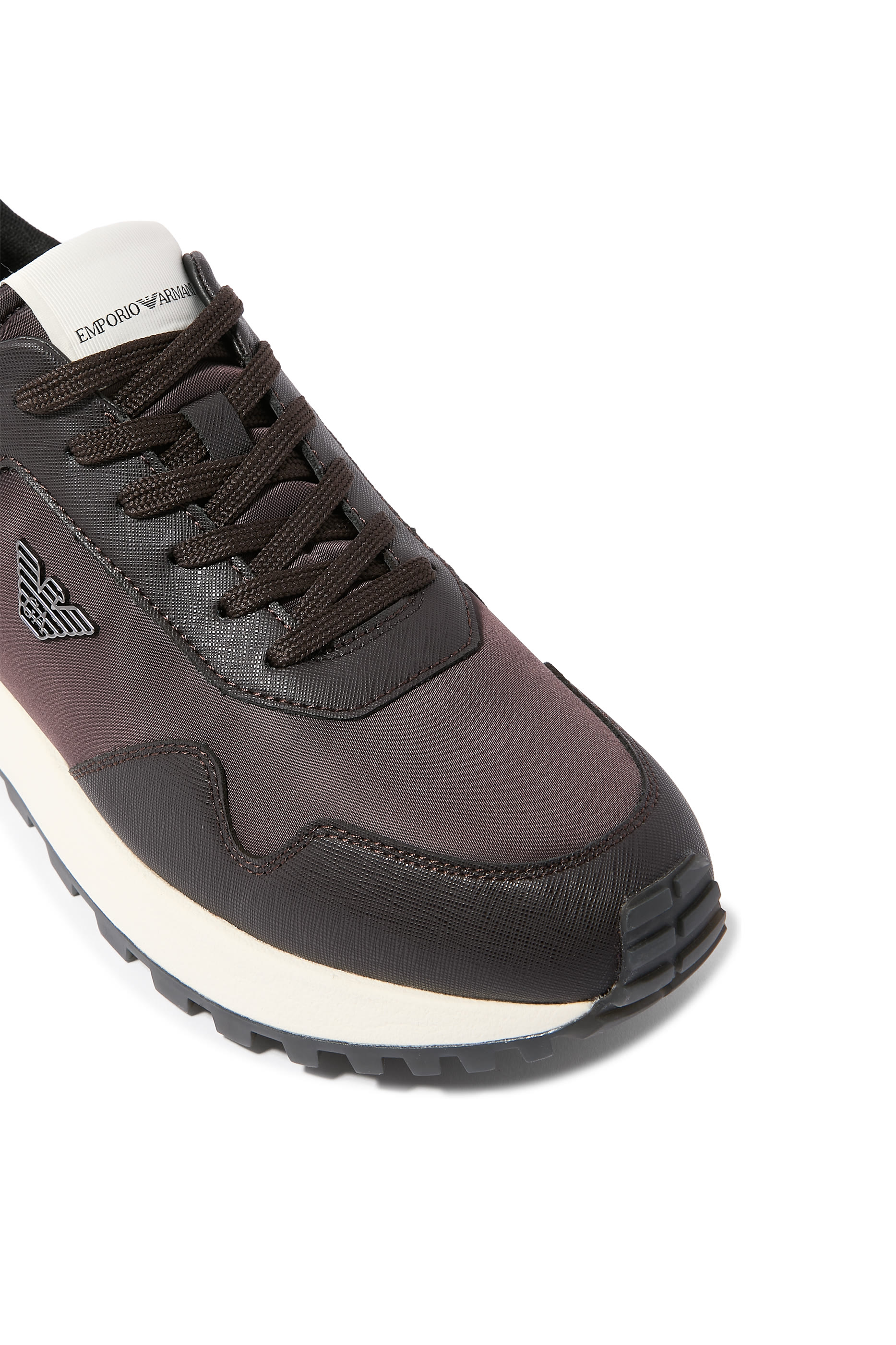 Micro Metal Logo Sneakers