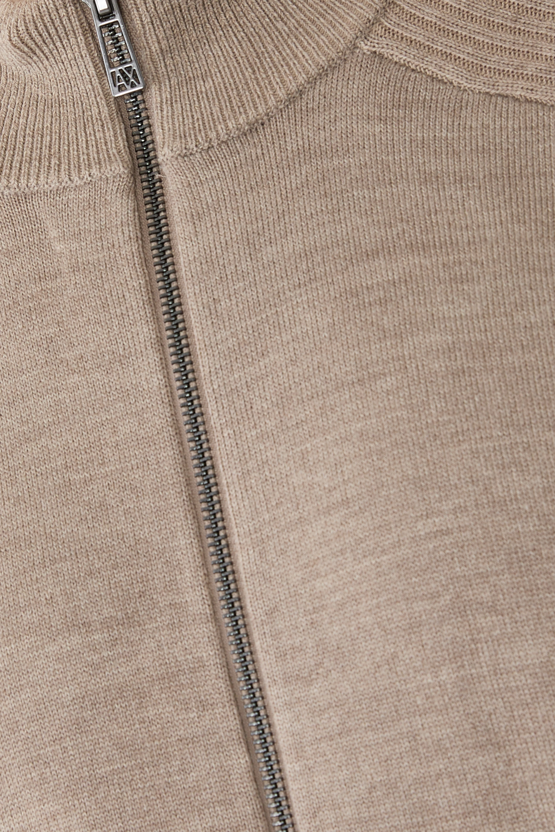 One Block Up Zipper Cardigan